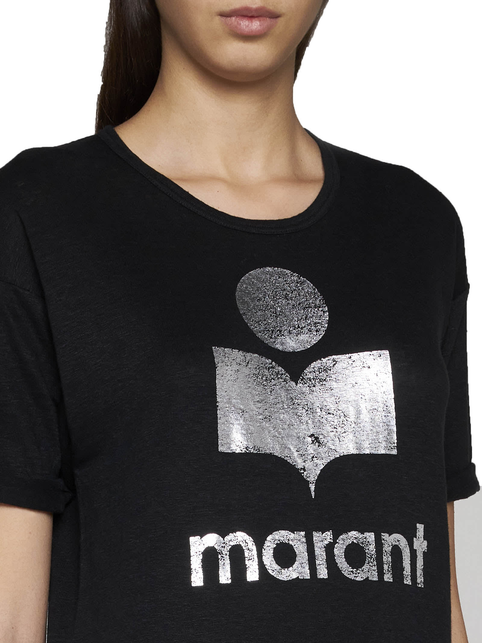 Shop Marant Etoile T-shirt In Black