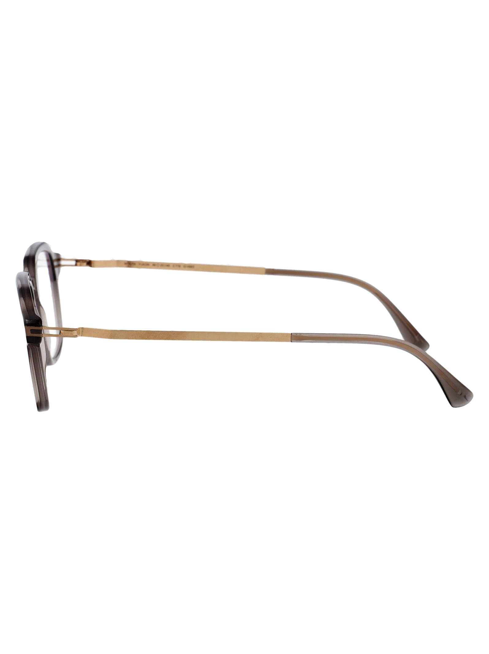 Mykita Yukon Frames In Clear Ash/champagne Gold
