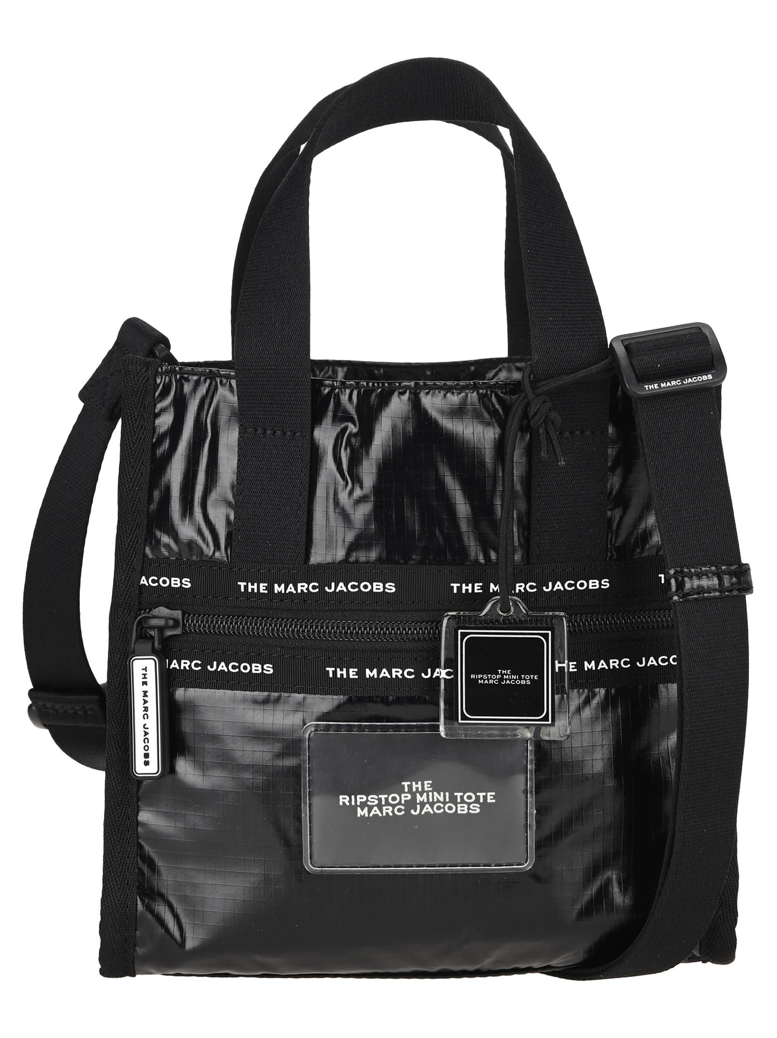 Marc Jacobs Ripstop Mini Tote Bag In Black ModeSens