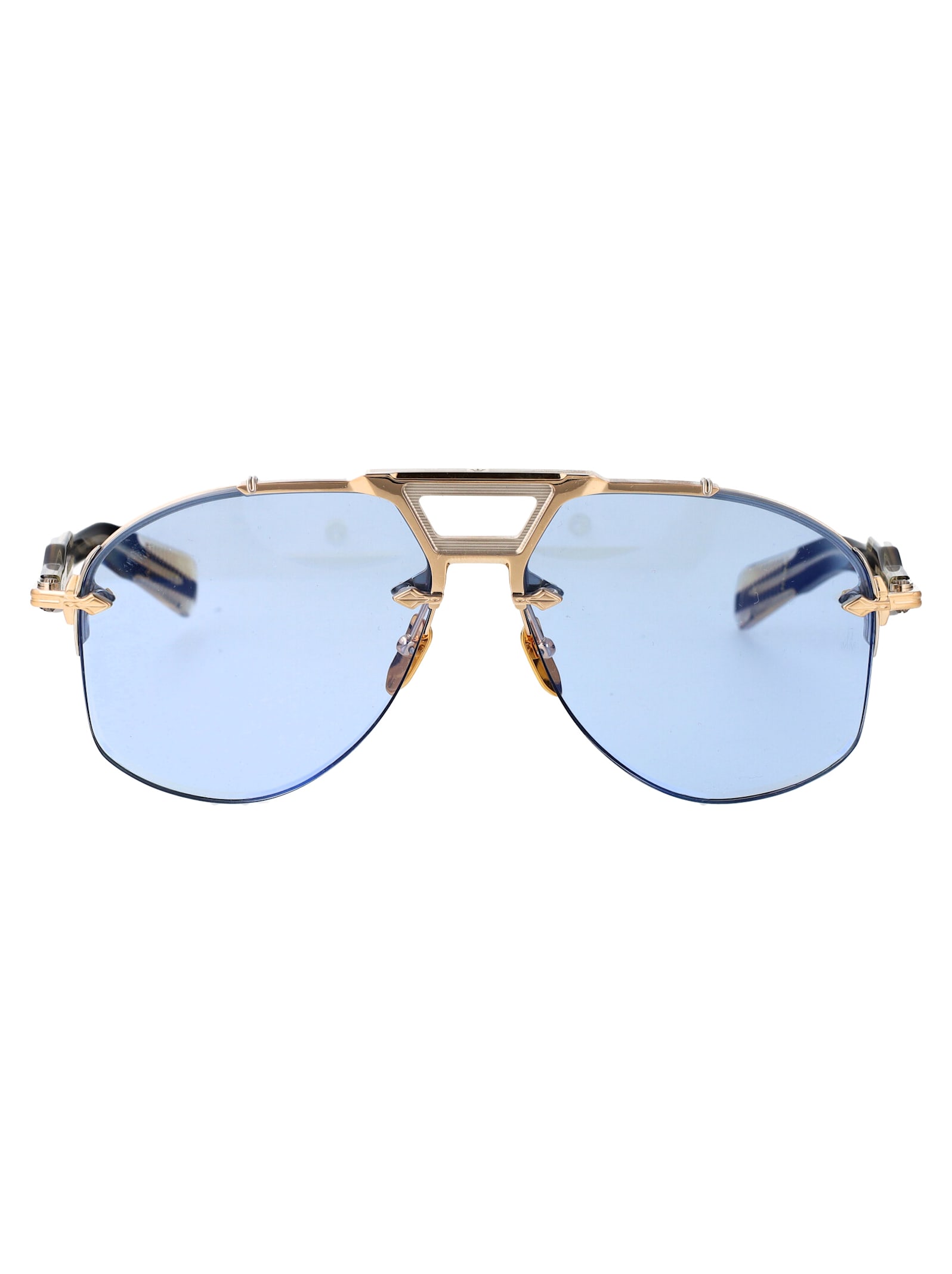 Jacques Marie Mage Alta Sunglasses In Blue