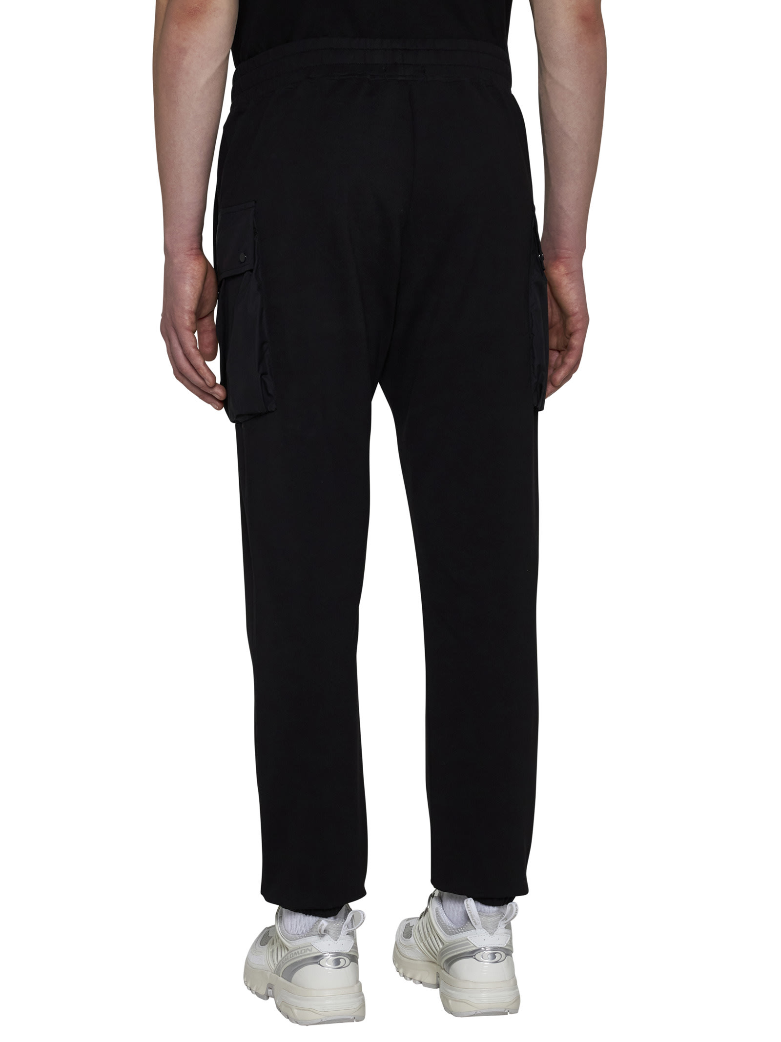 Shop C.p. Company Pants In Black