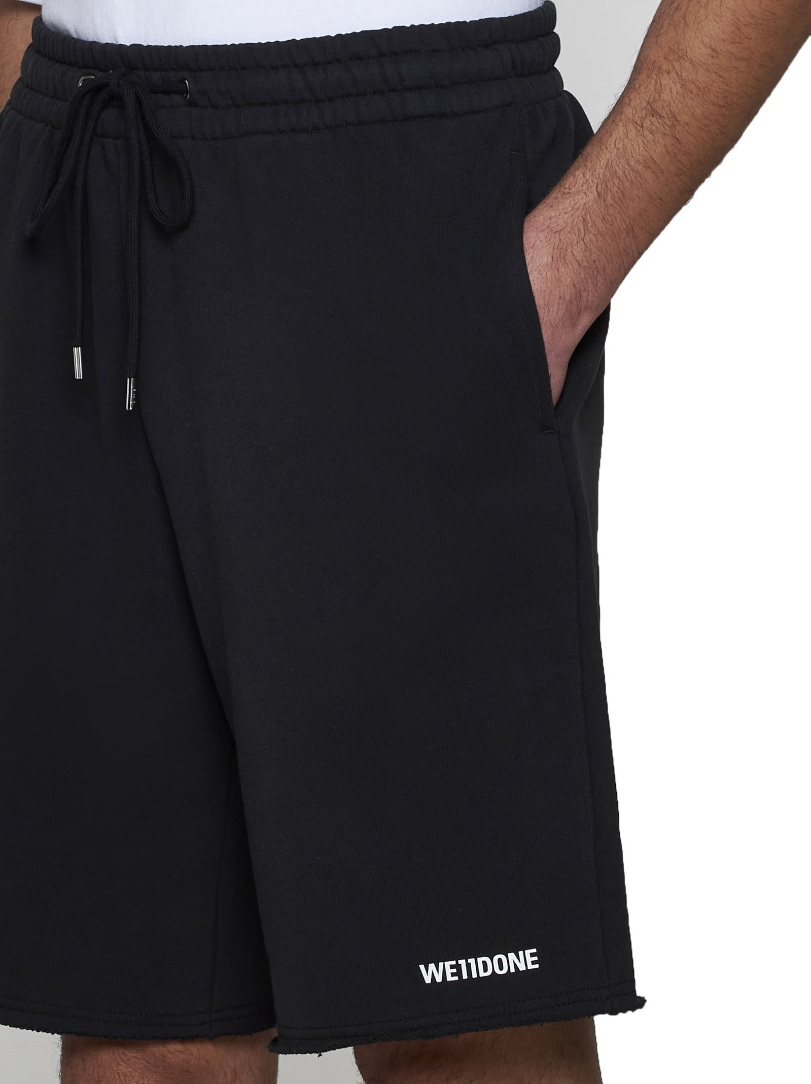 Shop We11 Done Shorts In Black