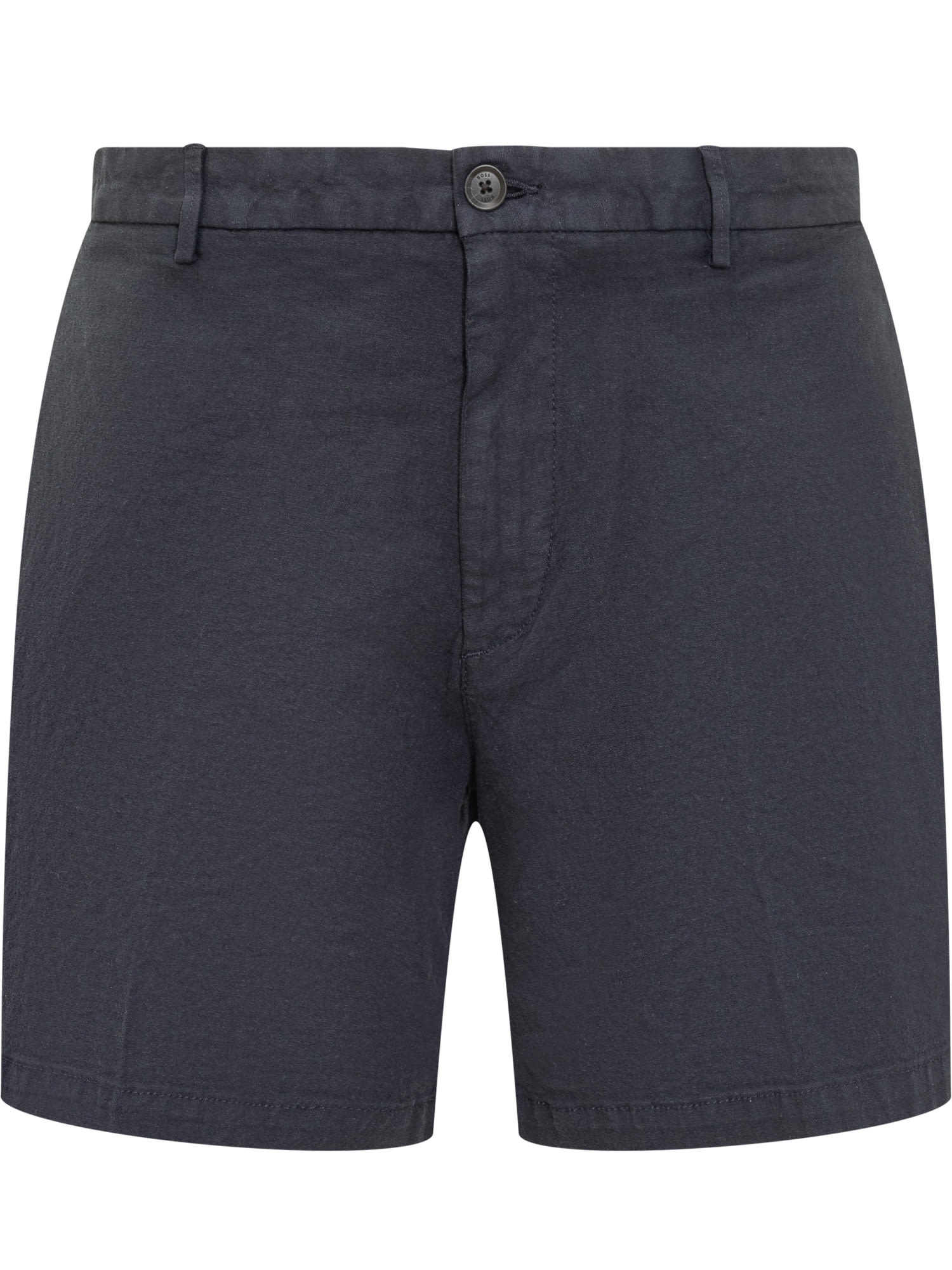 Shop Hugo Boss Shorts In Dark Blue