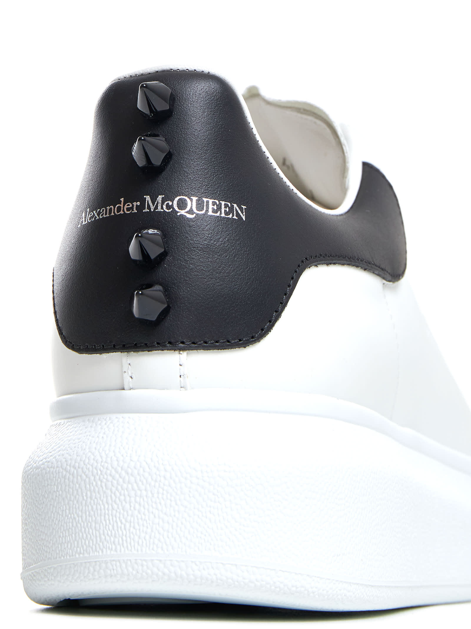 Shop Alexander Mcqueen Sneakers In White