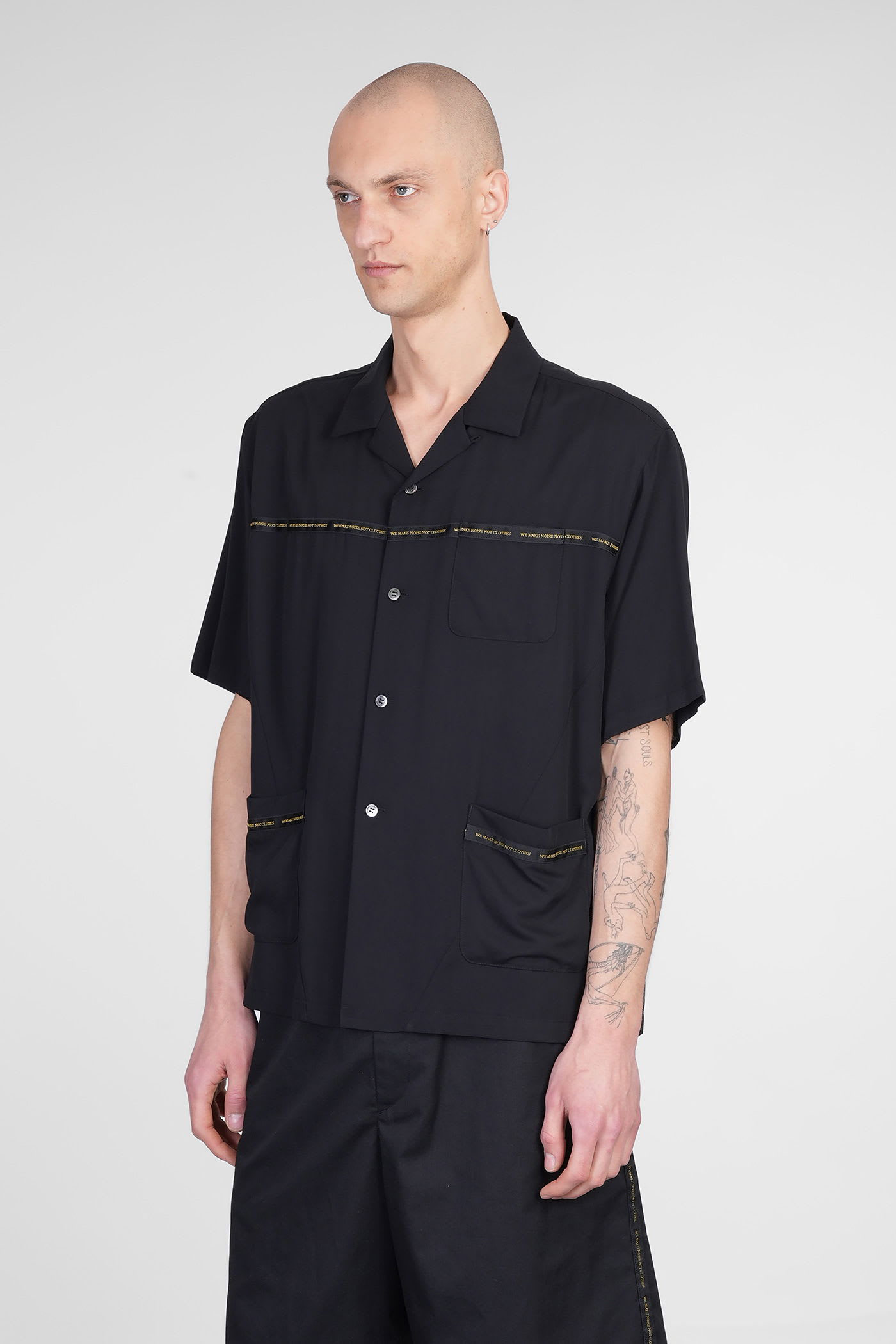 Undercover T-shirt Mit Text-print In Black