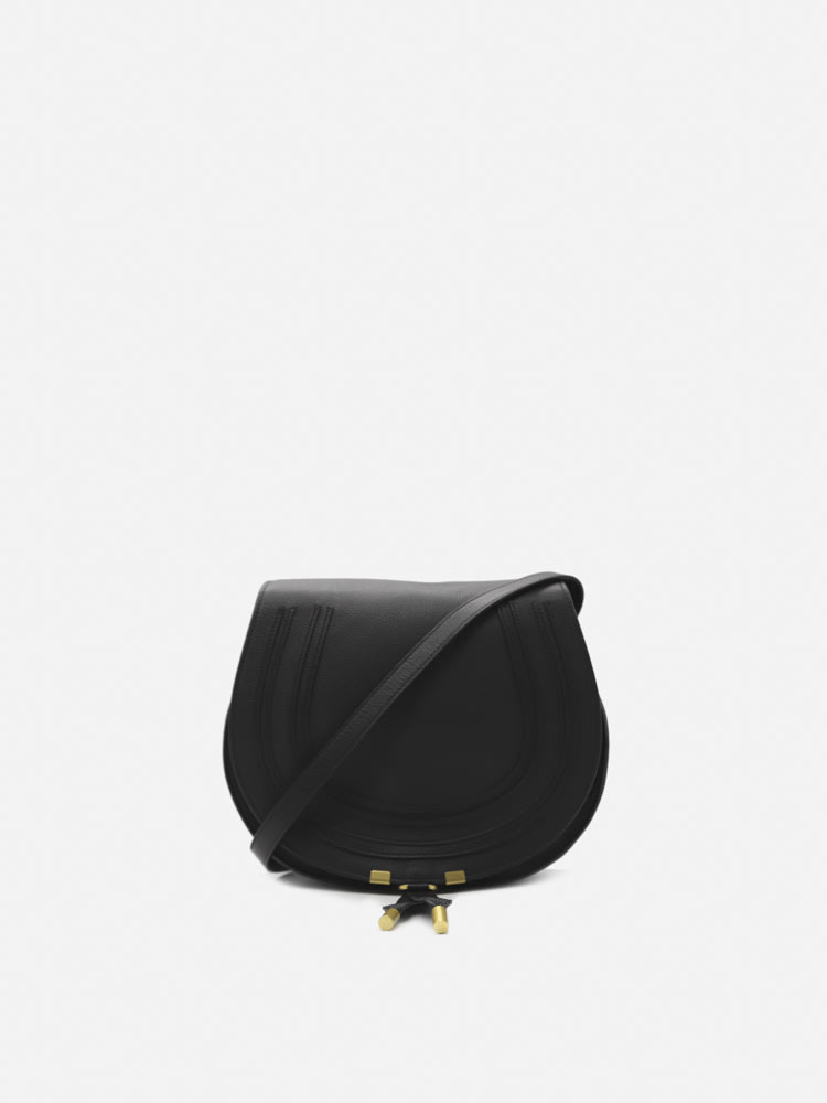 Chloé Marcie Medium Bag In Grained Leather