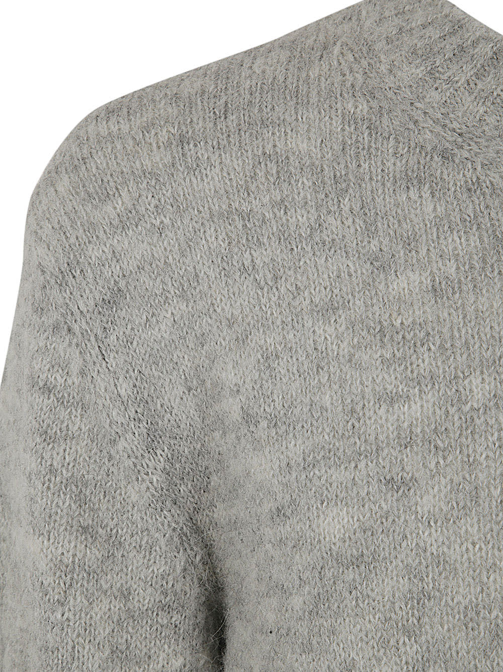 Shop Tom Ford Alpaca Blend Is Crew Neck Sweater In Light Grey