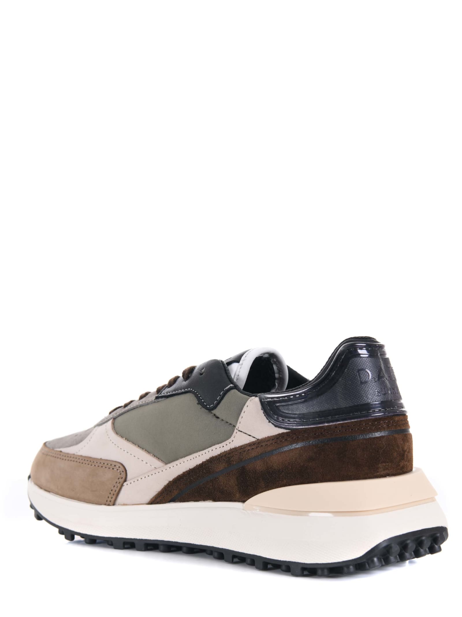 Shop Date D.a.t.e. Sneakers In Grigio/beige