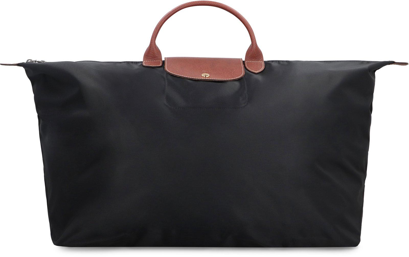 Longchamp Extra Large Le Pliage Travel Bag In Black