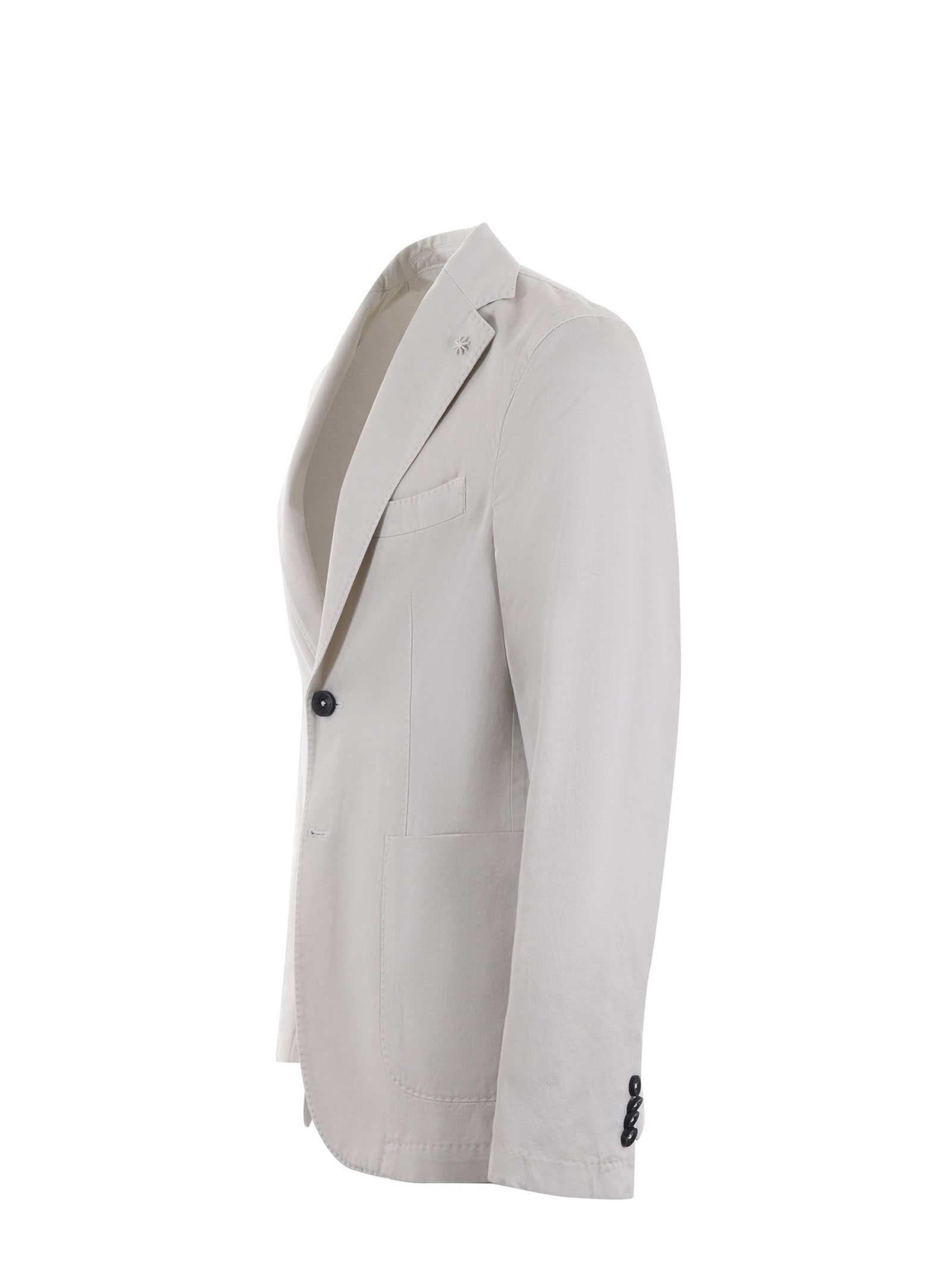 Shop Manuel Ritz Jacket In Gesso