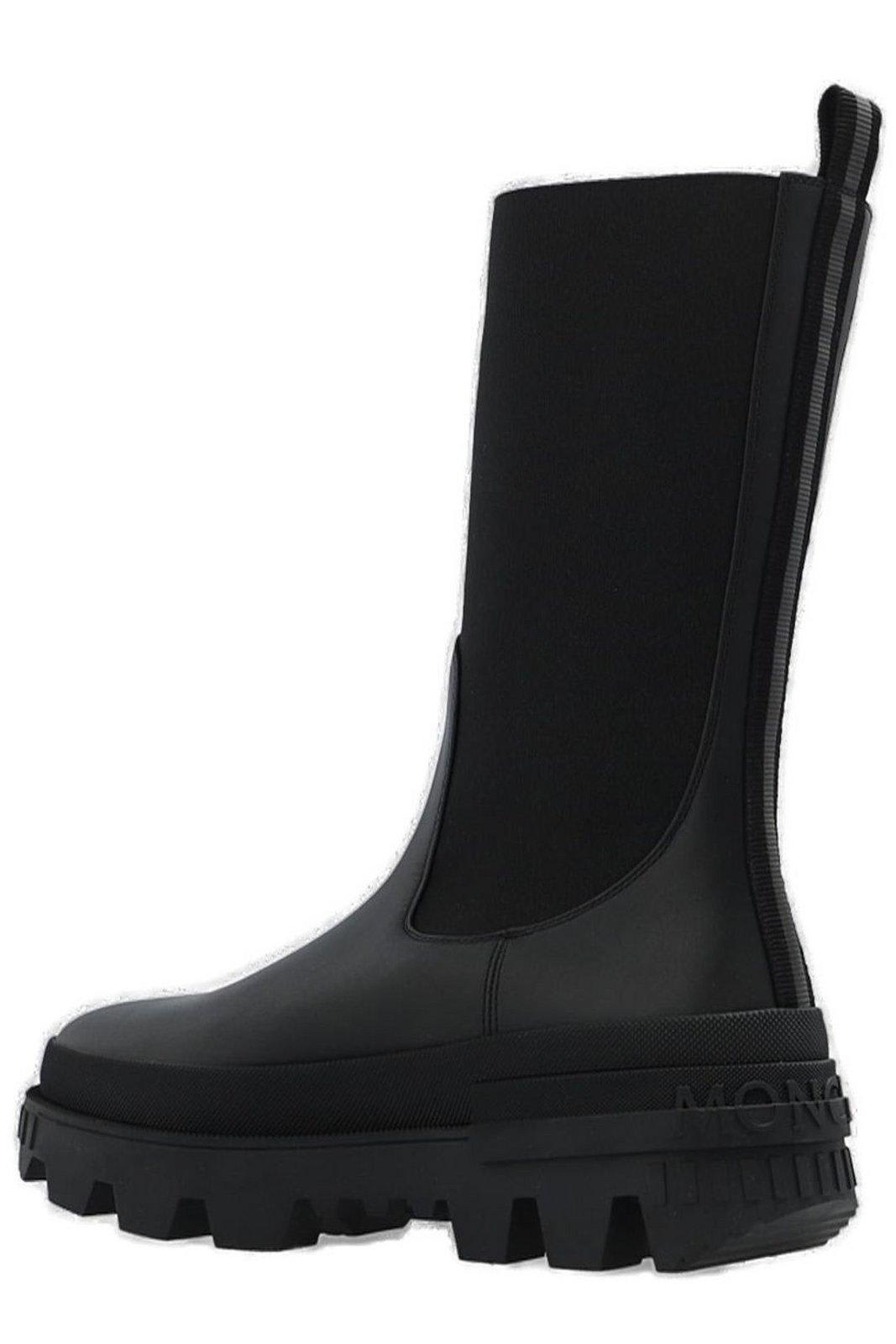 Shop Moncler Neue Chelsea Ankle Boots In Black