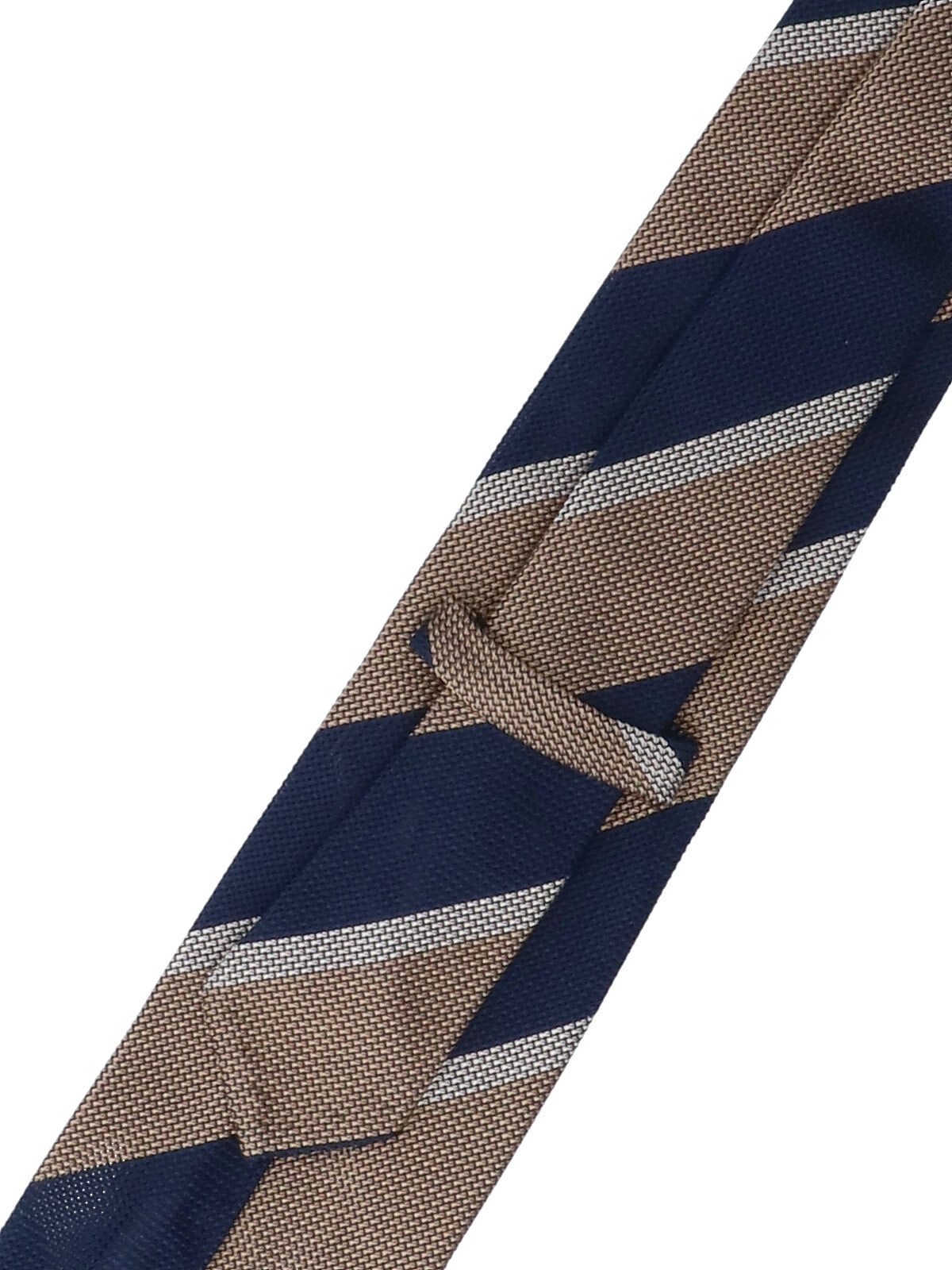 Cesare Attolini Striped Silk Tie