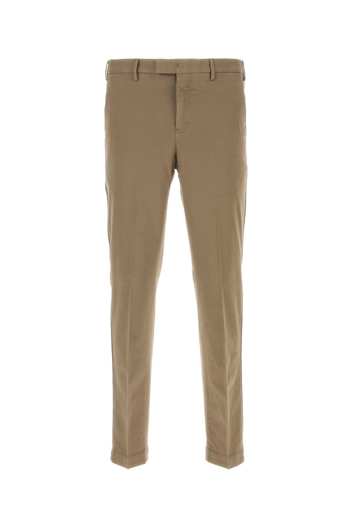 Cappuccino Stretch Cotton Blend Pant