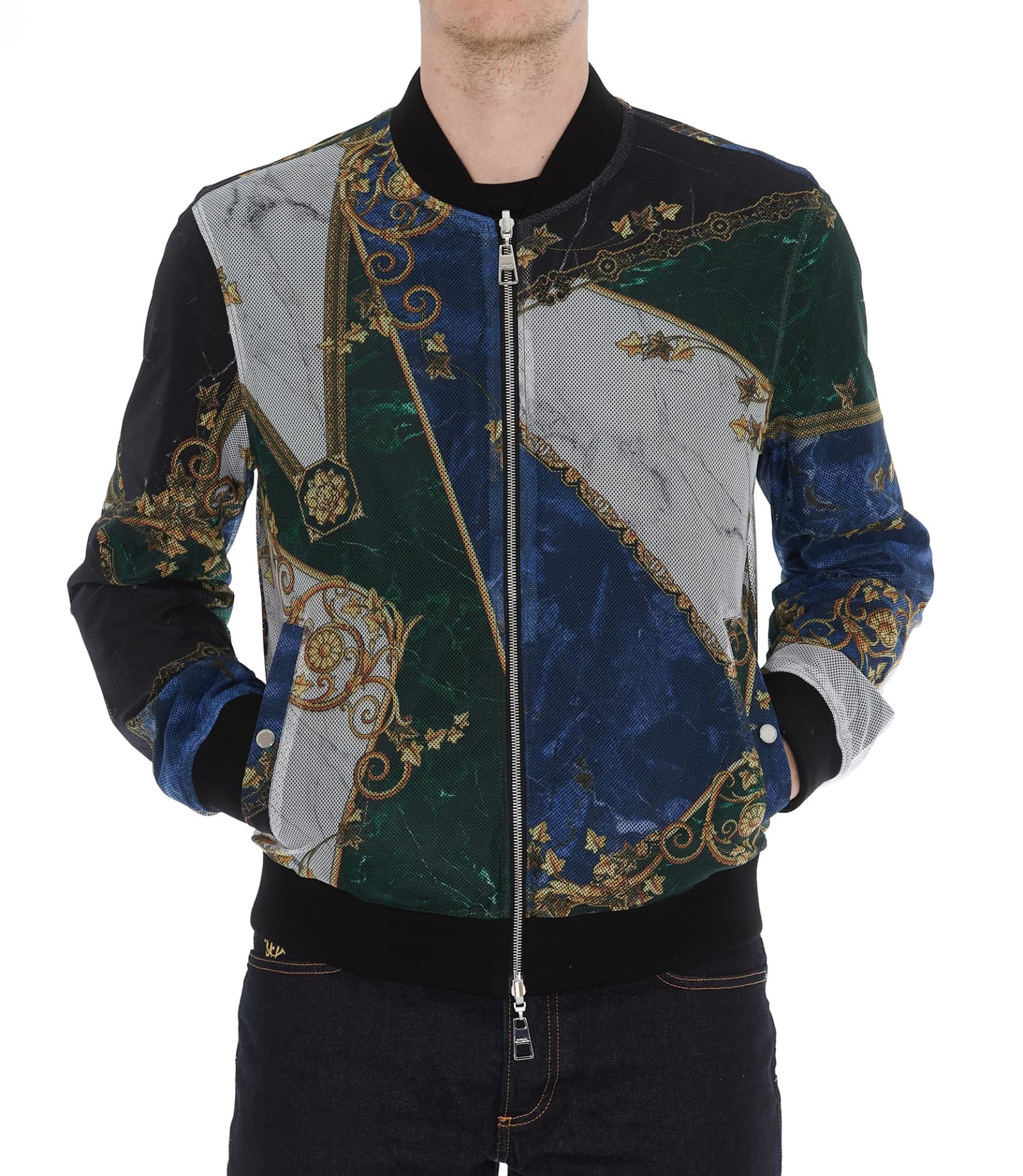 Versace Collection Versace Collection Reversible Jacket - Multicolor