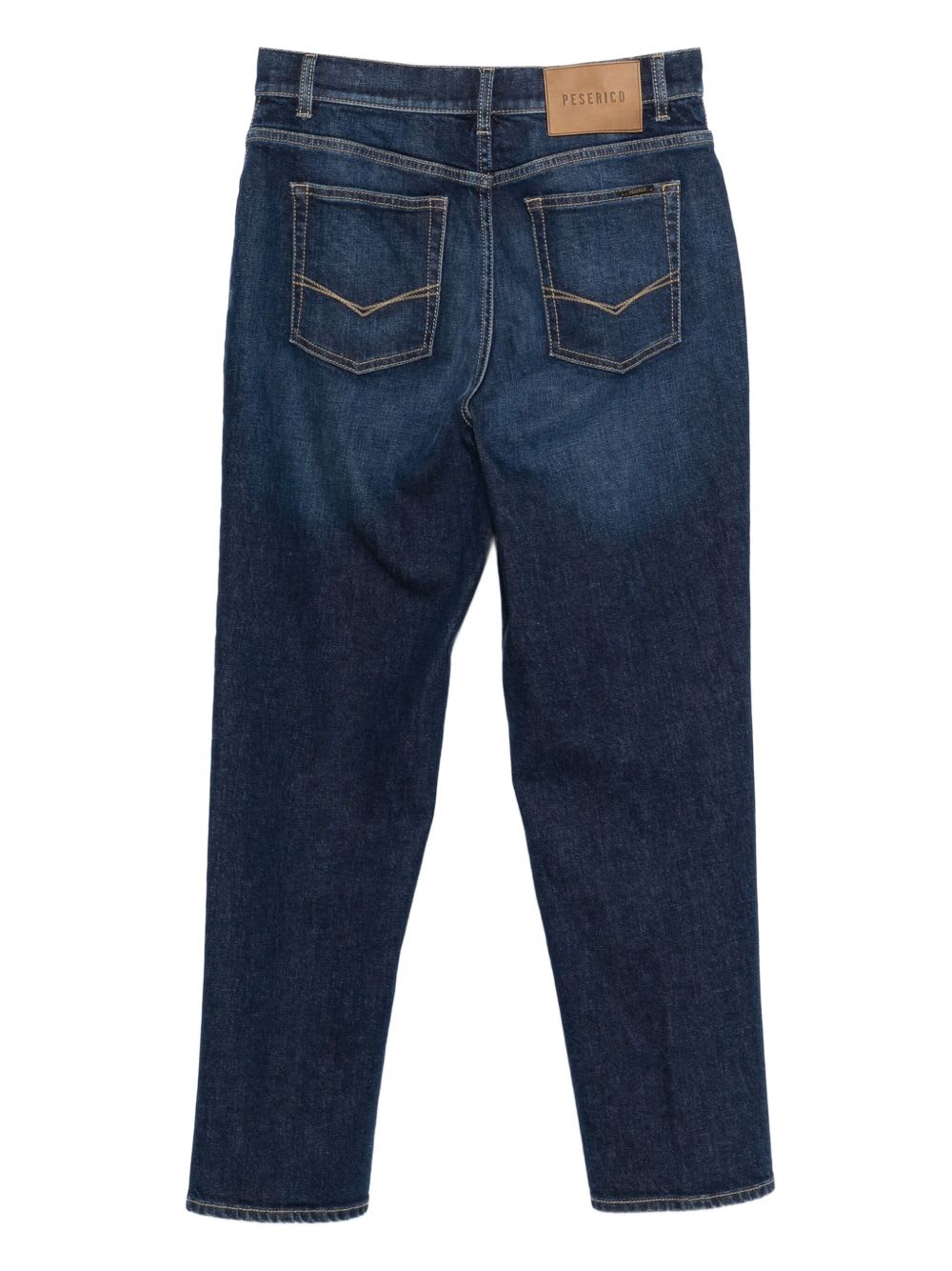 Peserico Jeans With Five-pocket Design In Blue