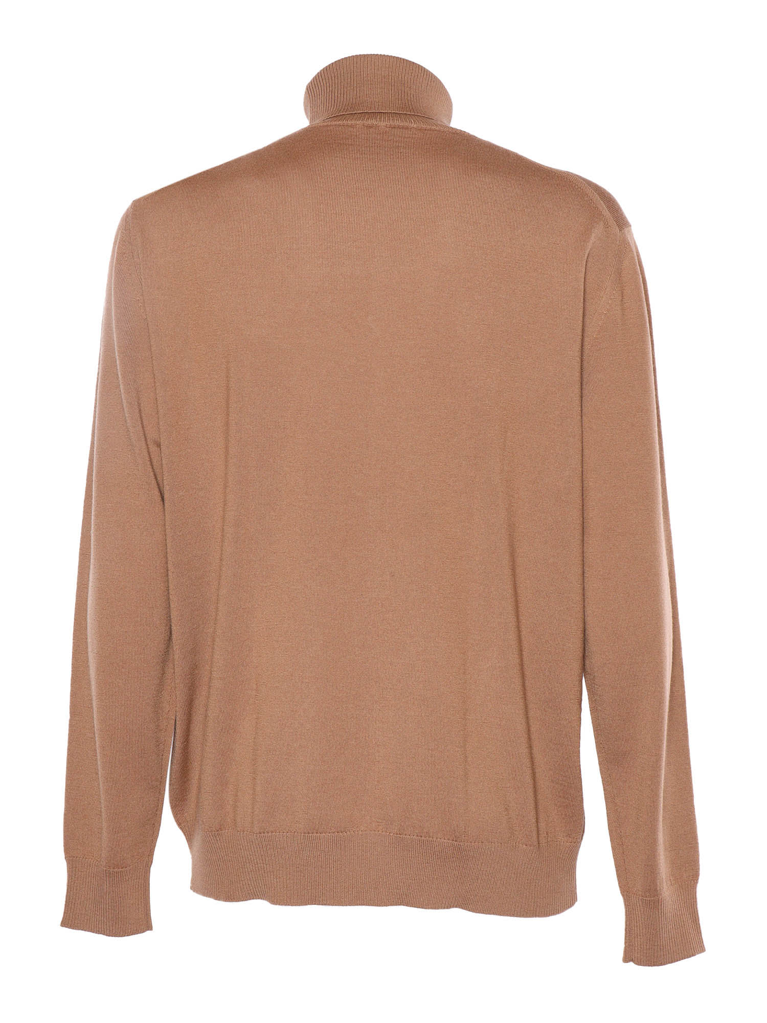 Ballantyne T Neck Pullover In Brown