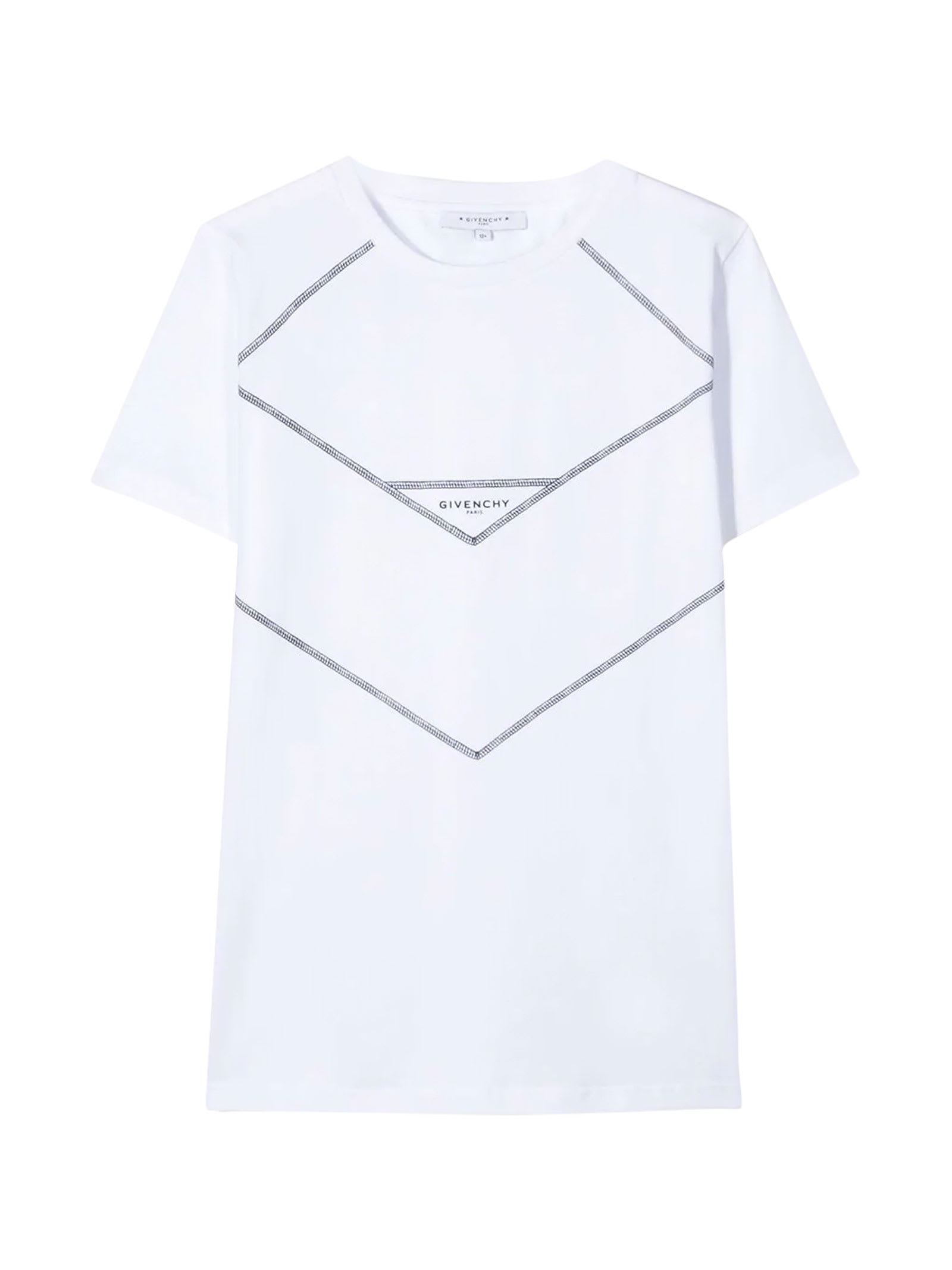 Givenchy White T-shirt With Press