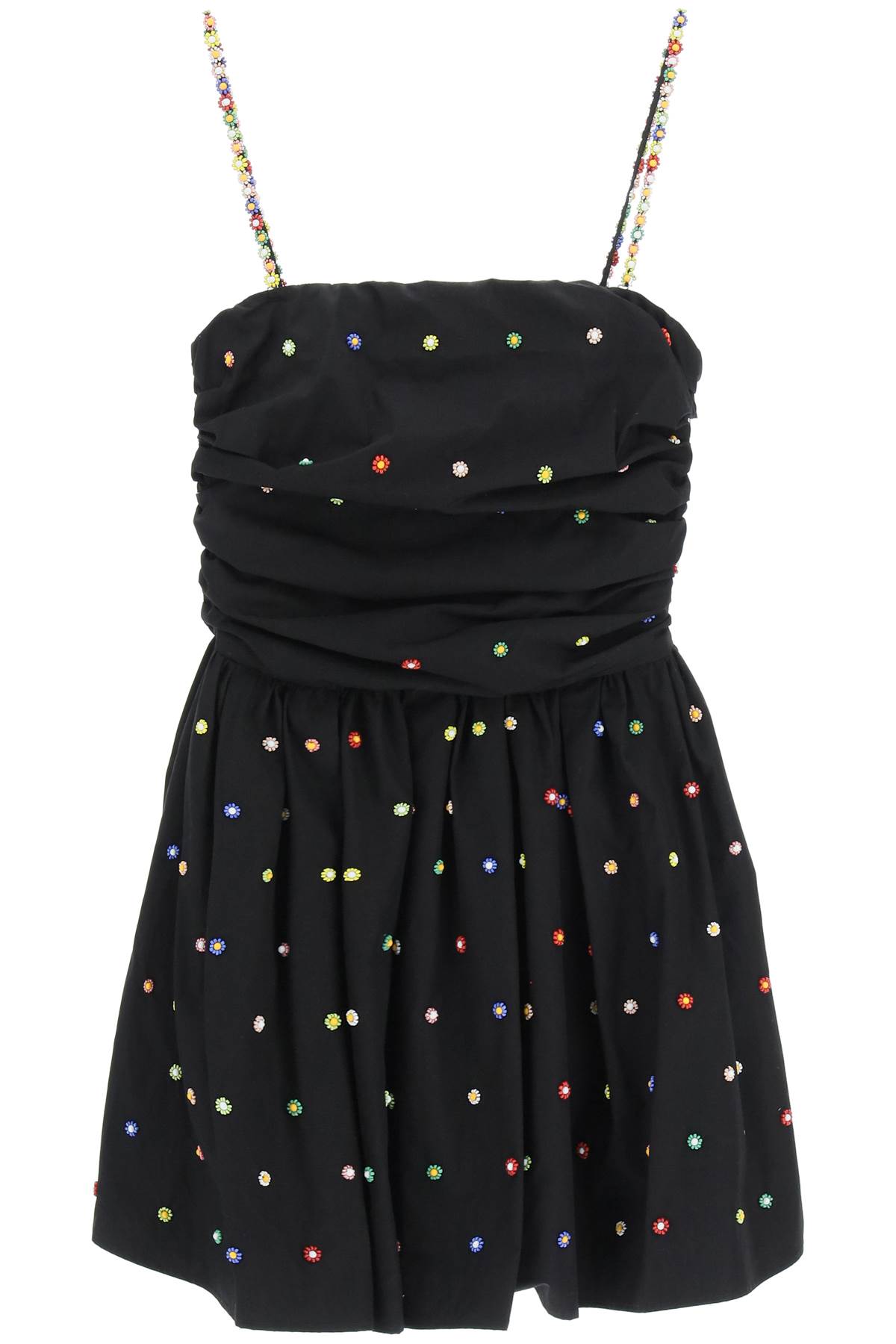 MSGM Mini Dress With Decorative Beads