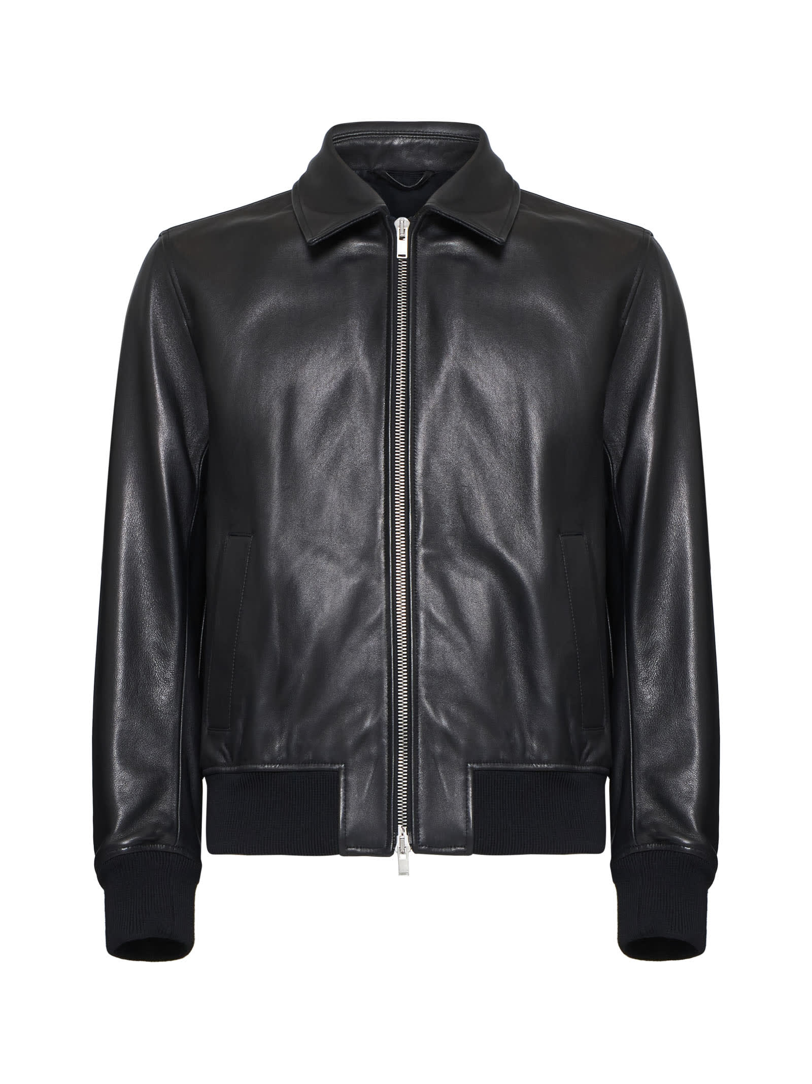 Shop Lardini Jacket In Black