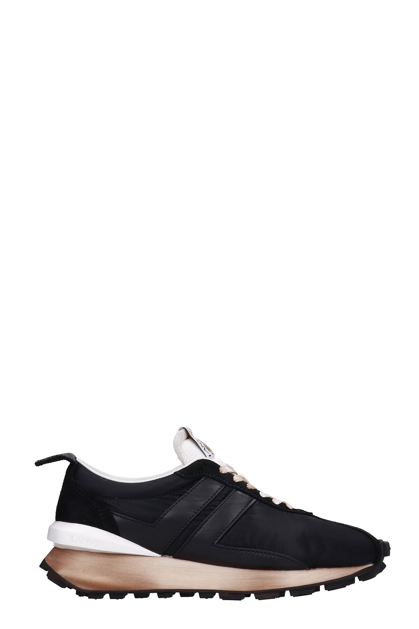 lanvin nylon bumper sneaker