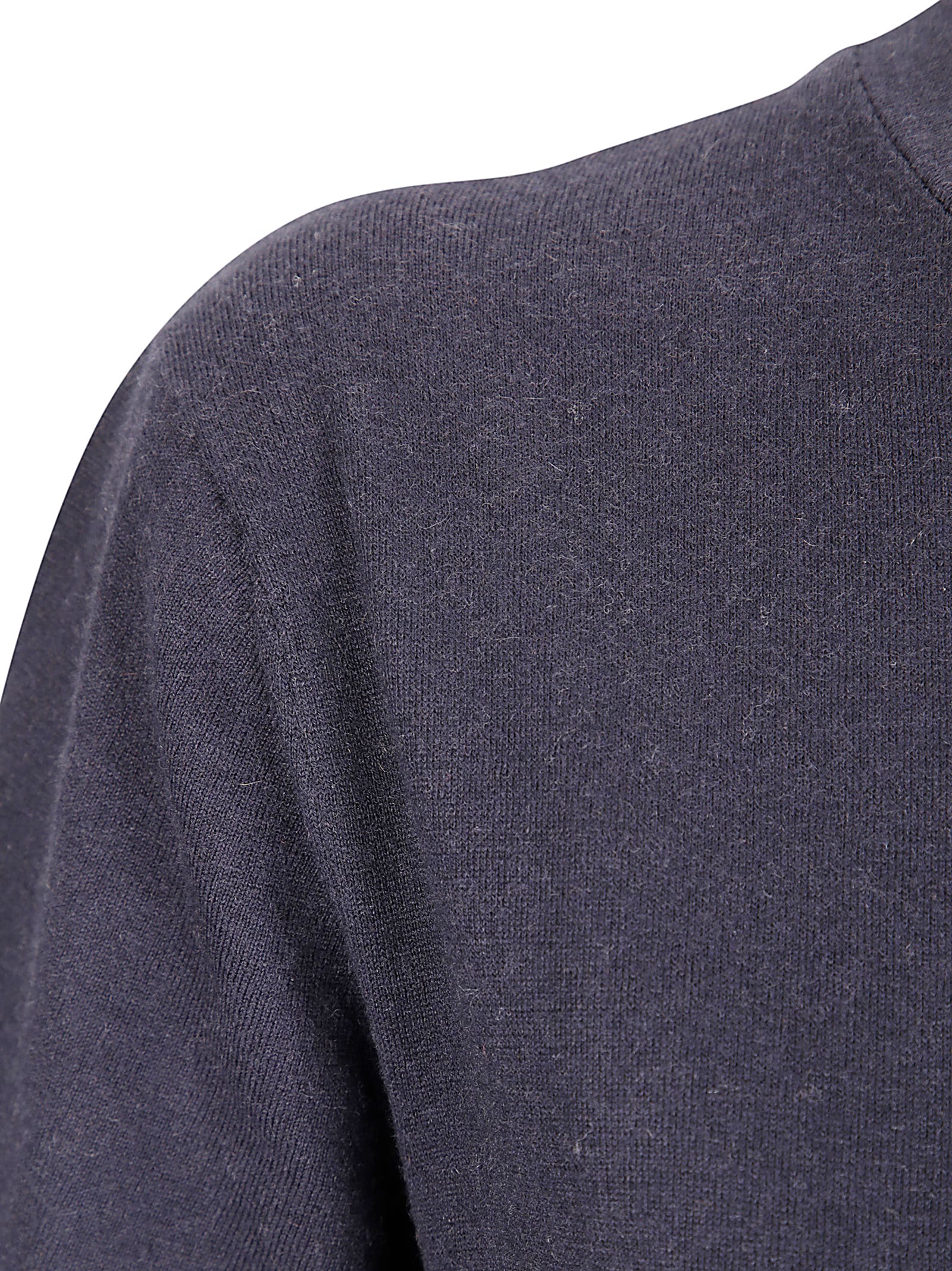 Extreme Cashmere Crew Neck Cotton-cashmere T-shirt With Fine-knit Texture In Blue