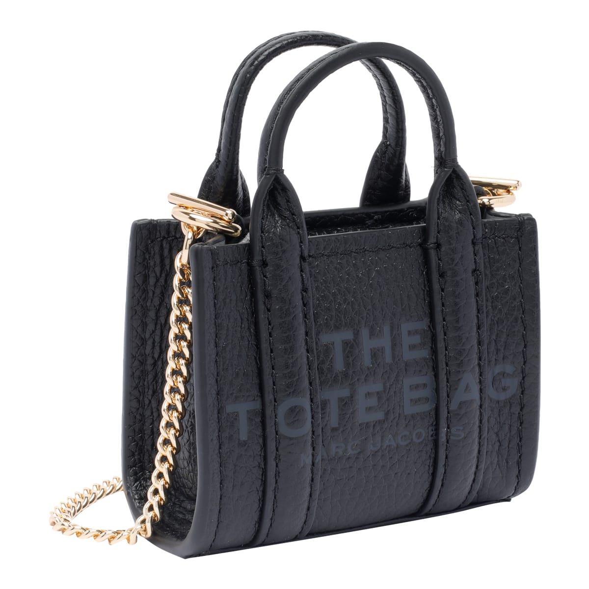 Marc Jacobs The Nano Tote Crossbody Bag In Black