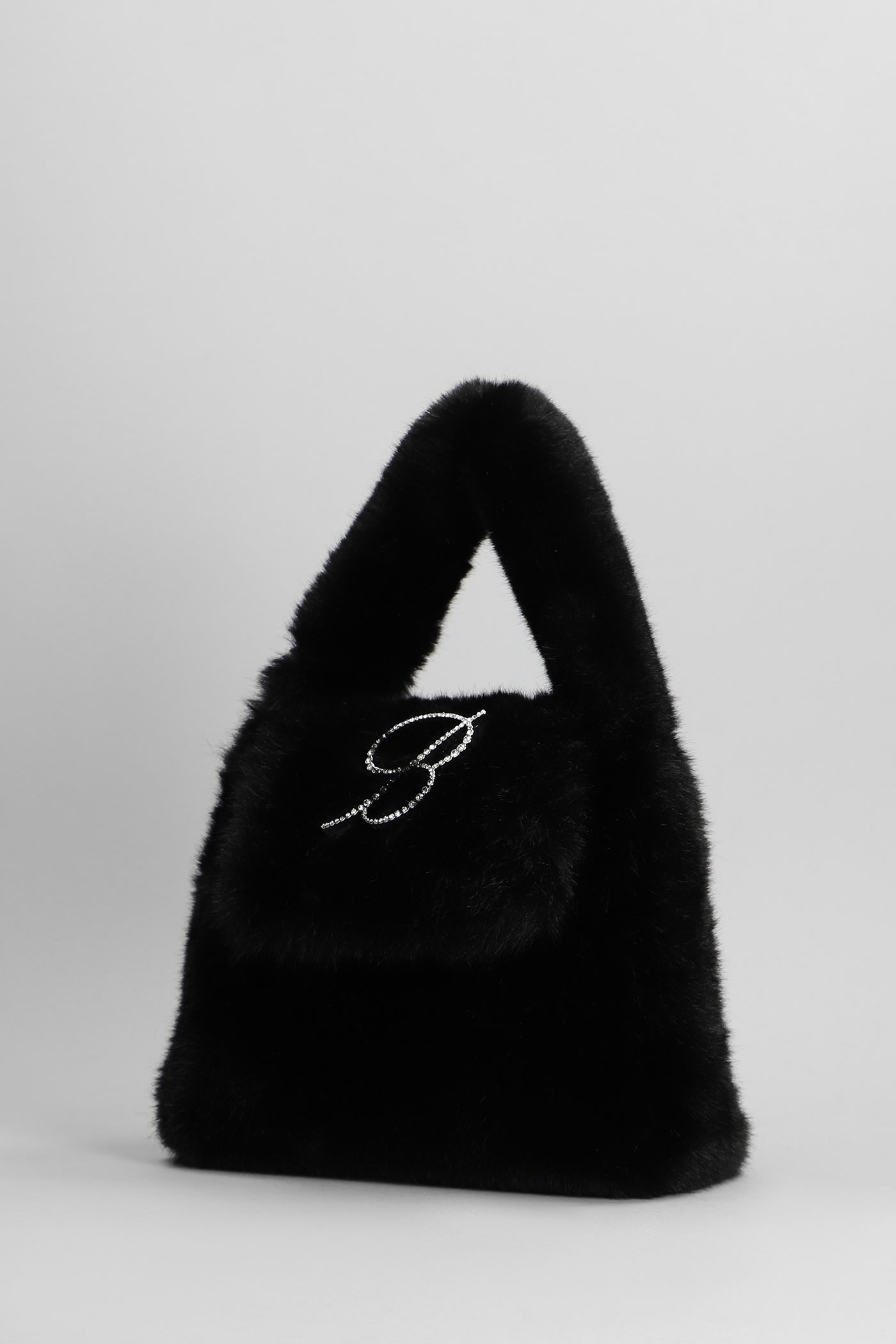 Shop Blumarine Hand Bag In Black Polyester