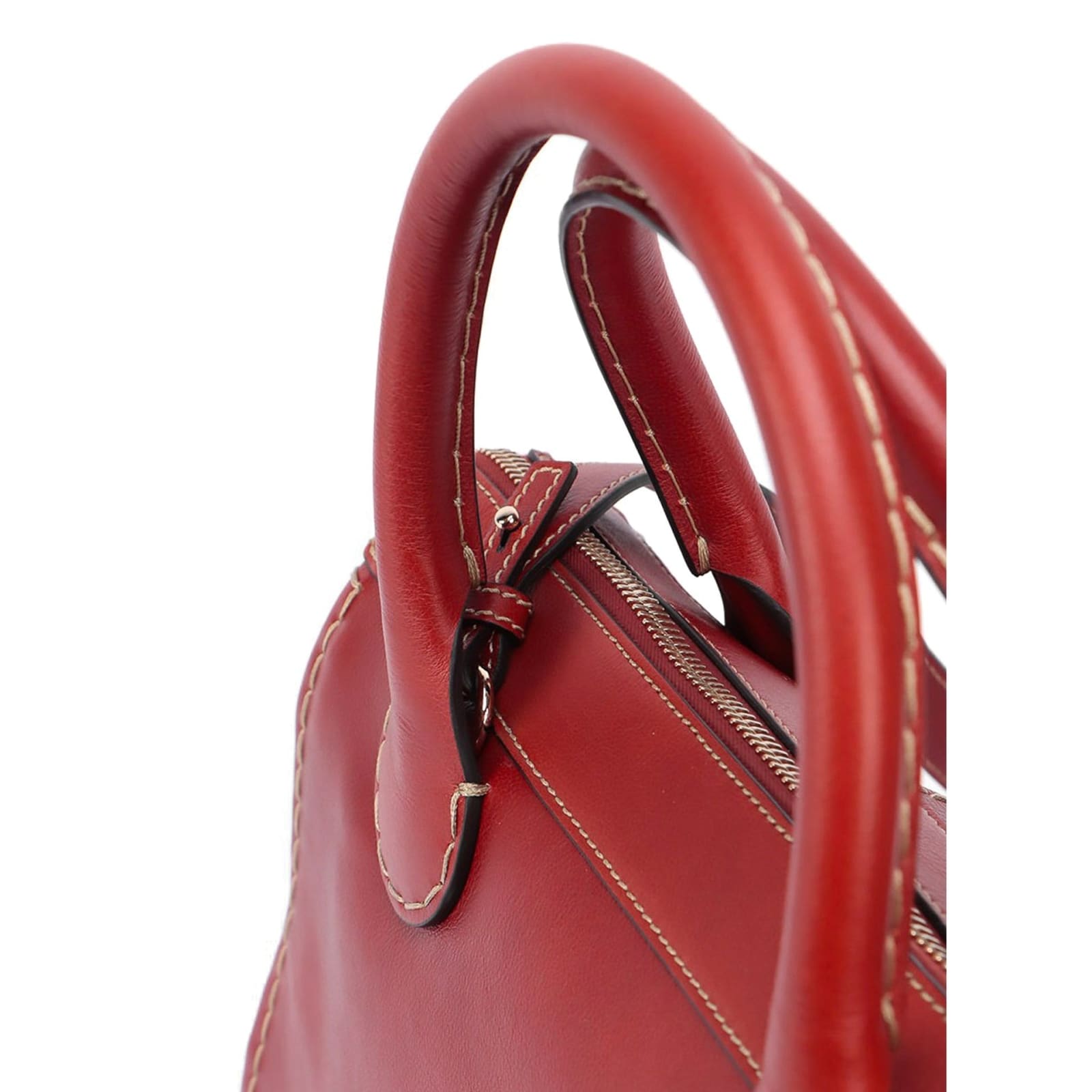 Shop Chloé Edith Leather Tote Bag In Brown