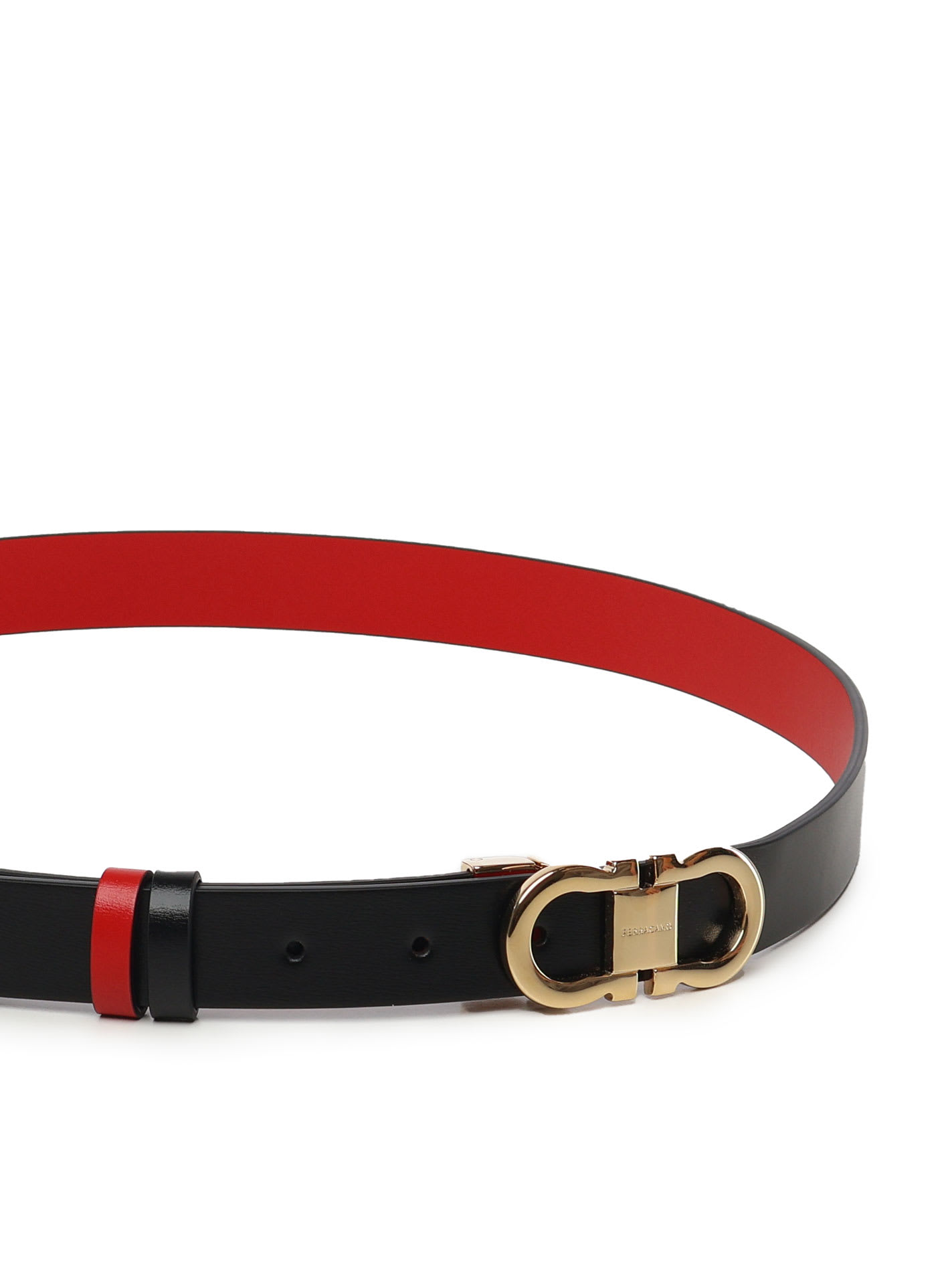 FERRAGAMO GANCINI ADJUSTABLE AND REVERSIBLE BELT