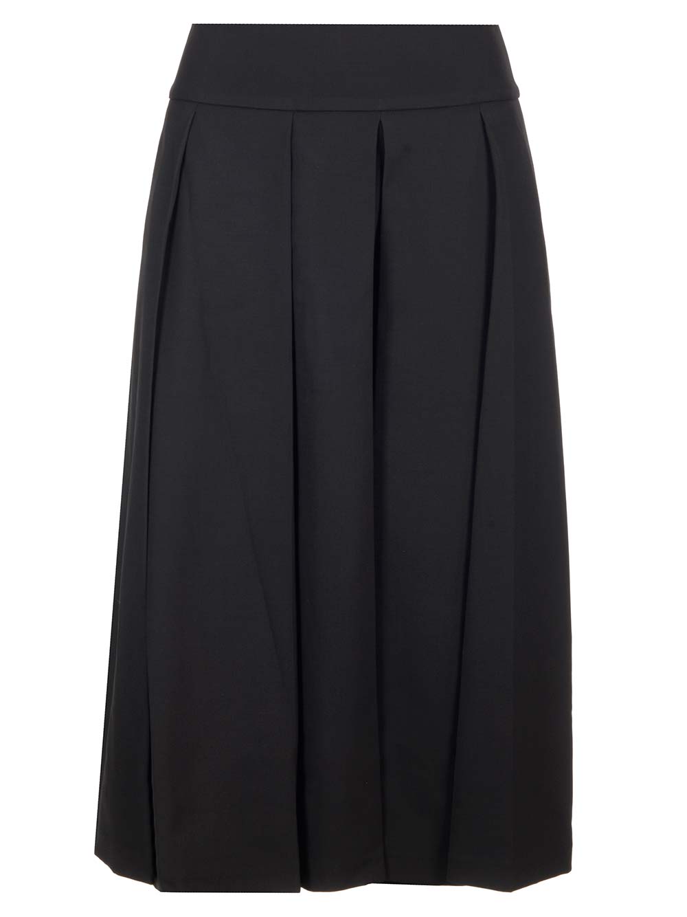PATOU LONG PLEATED SKIRT