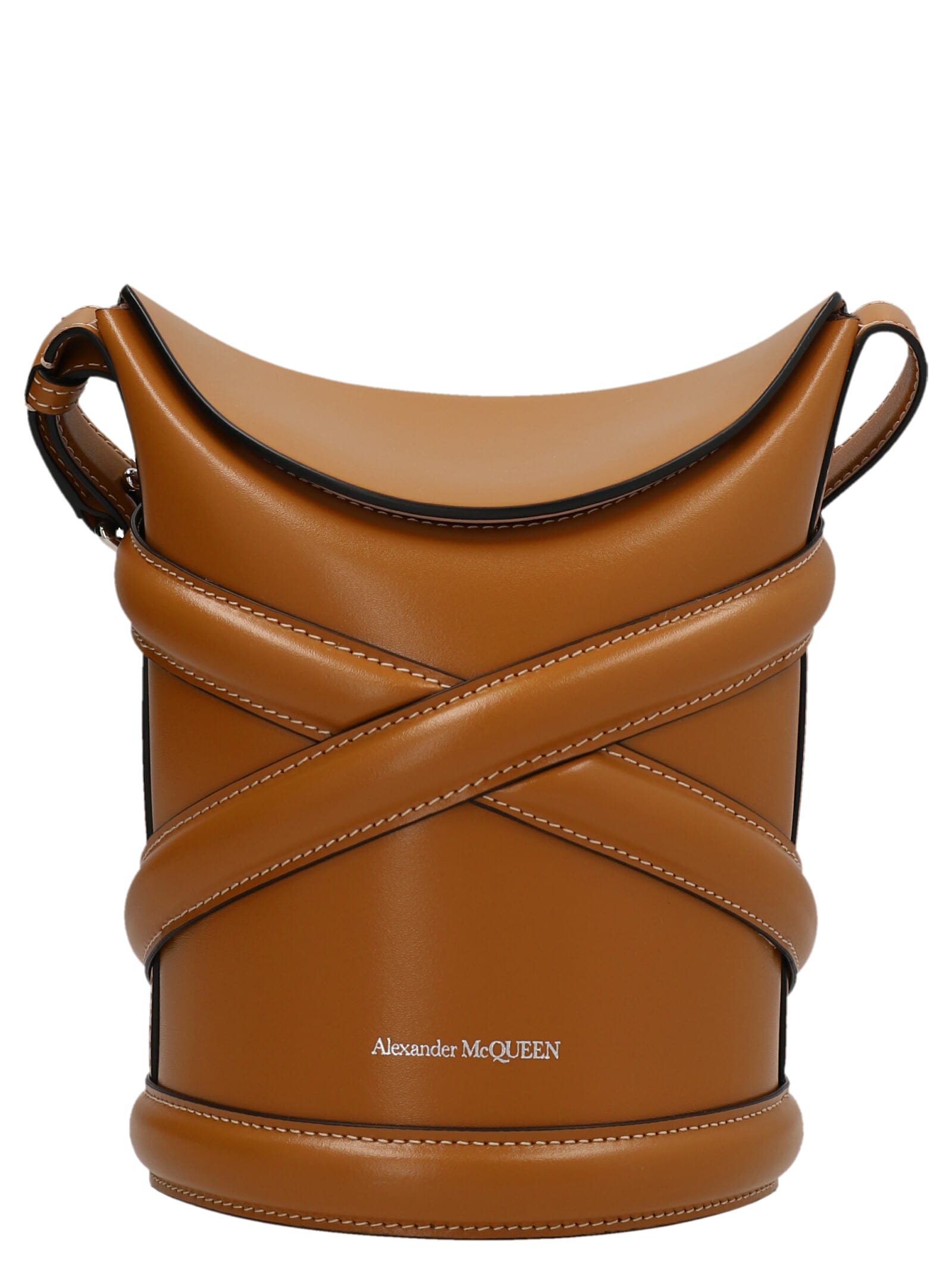 Alexander McQueen the Curve Small Bucket Bag