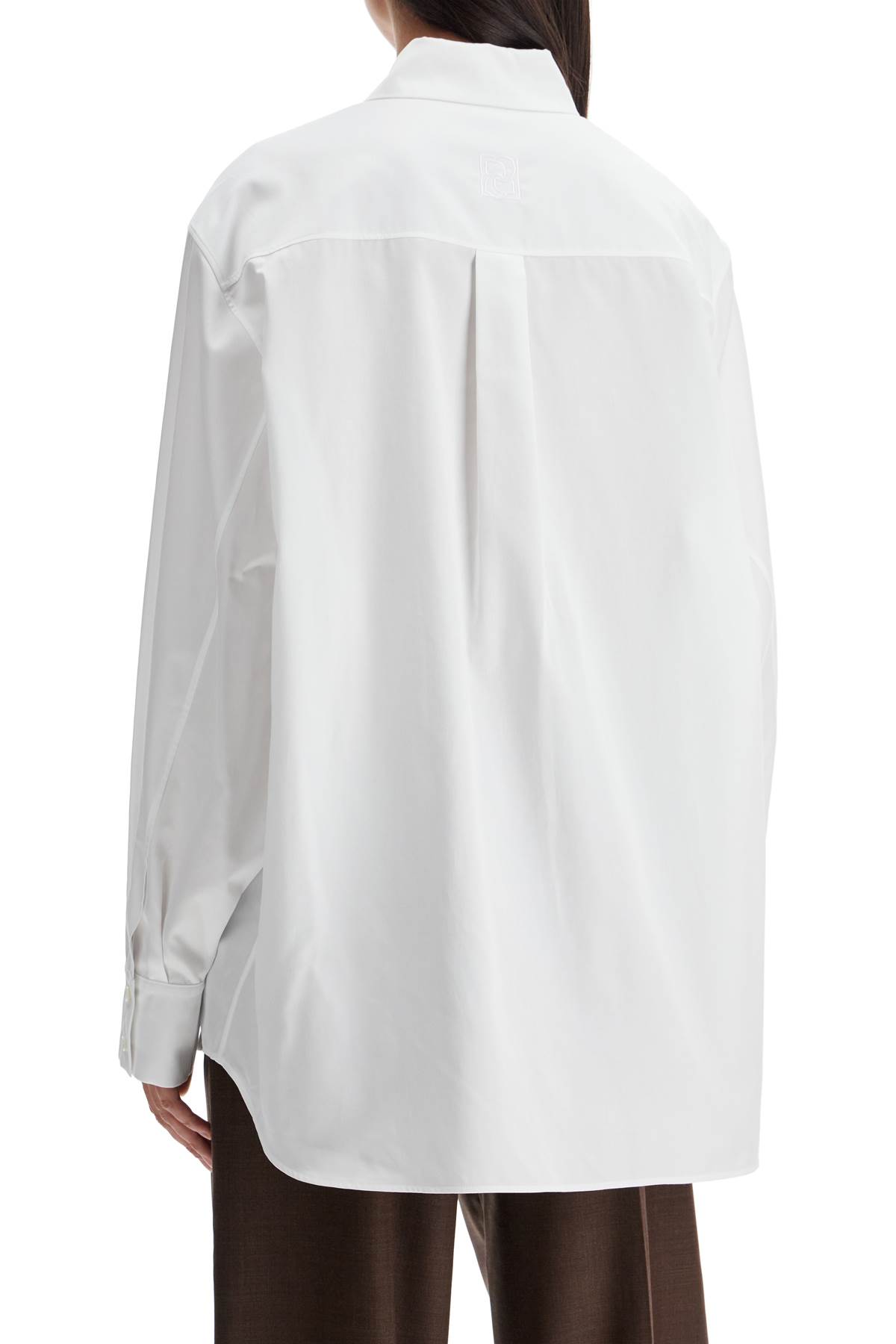 Shop Magda Butrym Oversized Boxy In White (white)