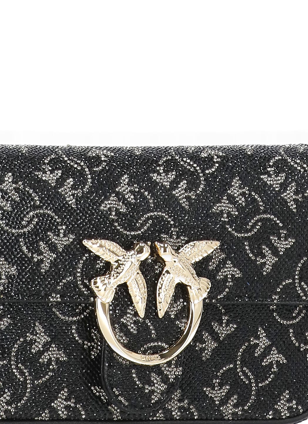 Pinko Love One Pocket C Monogram In Black