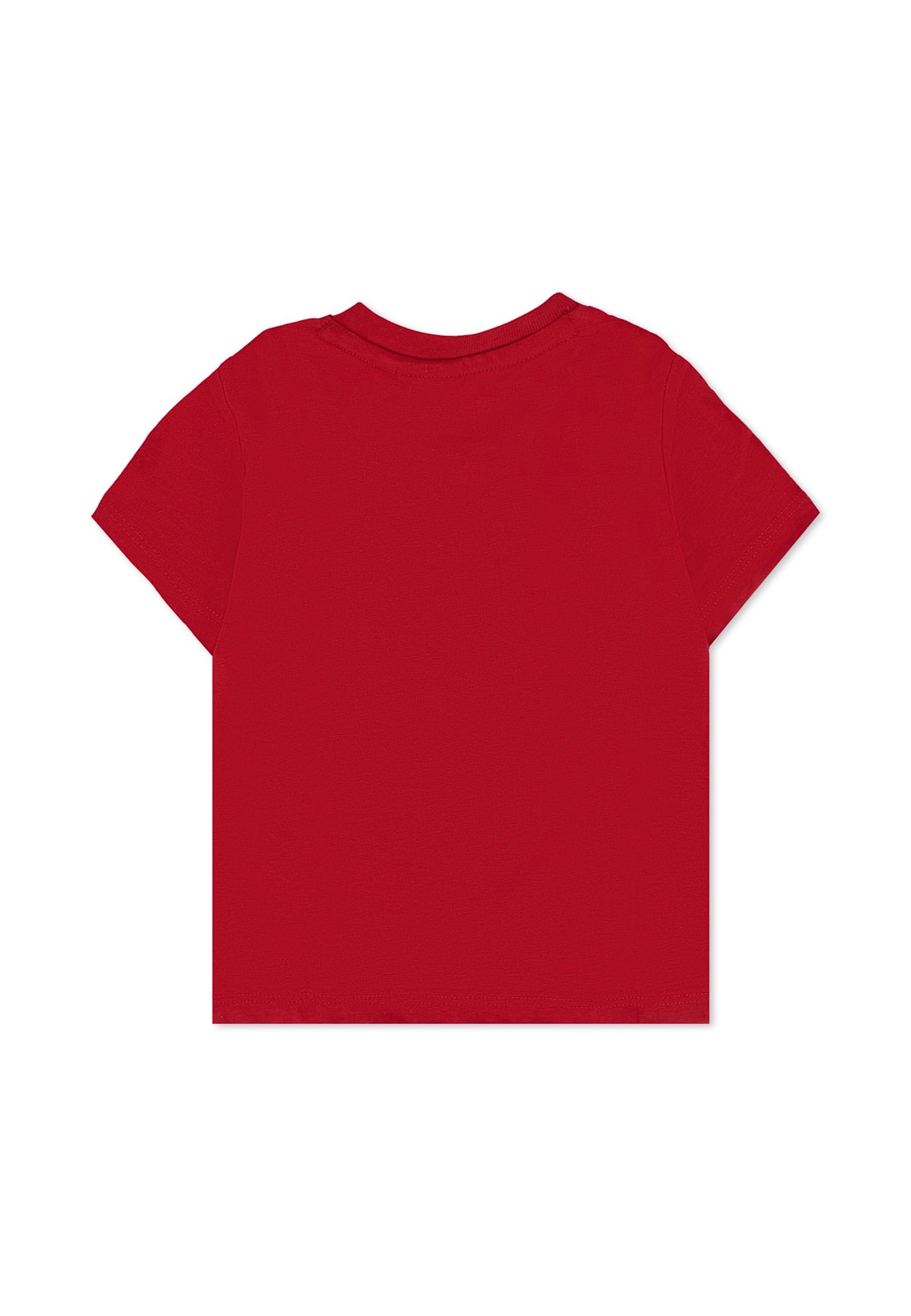 Hugo Boss Red T-shirt For Baby Boy With Logo In Red