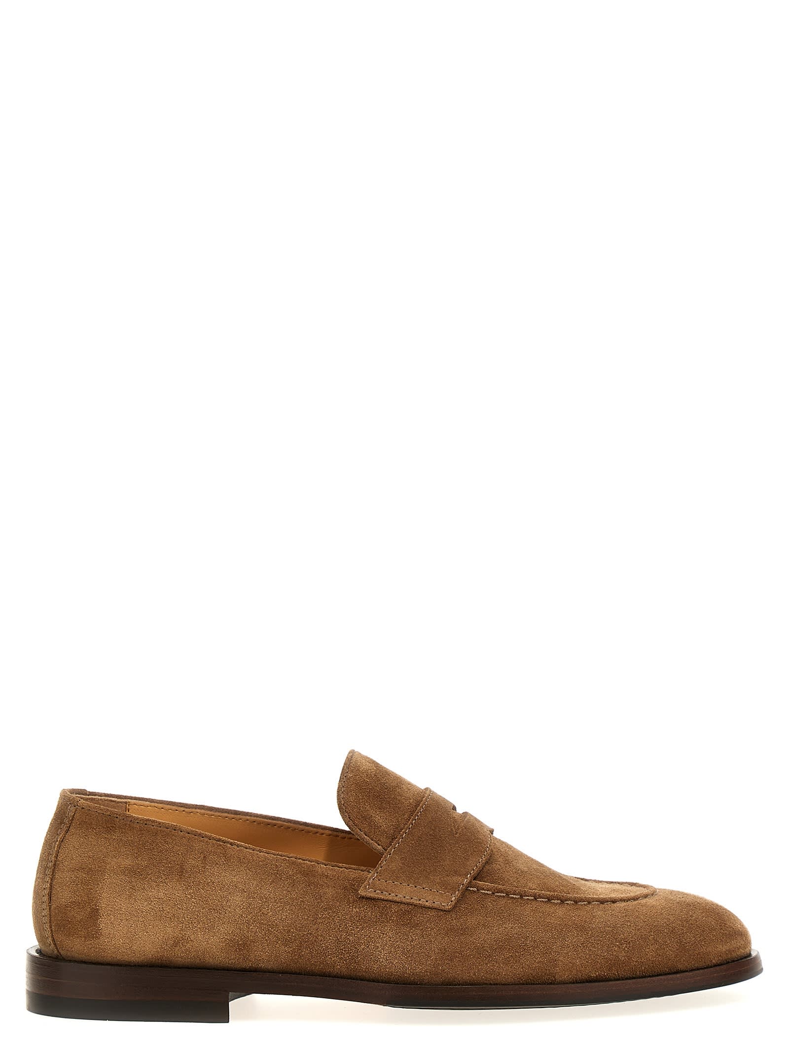 Brunello Cucinelli Flex Loafers In Brown