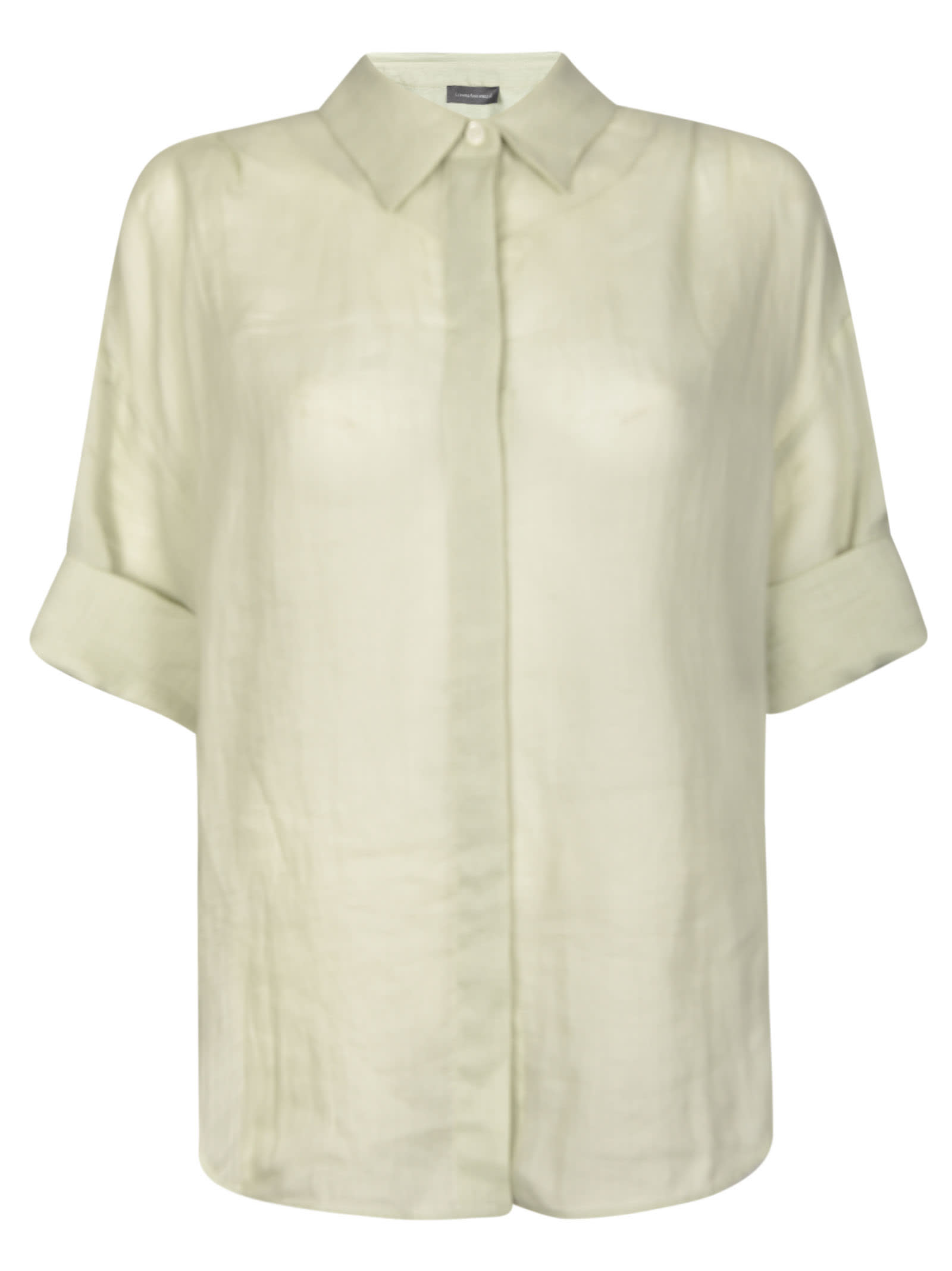 Shop Lorena Antoniazzi Short-sleeved Shirt In Green
