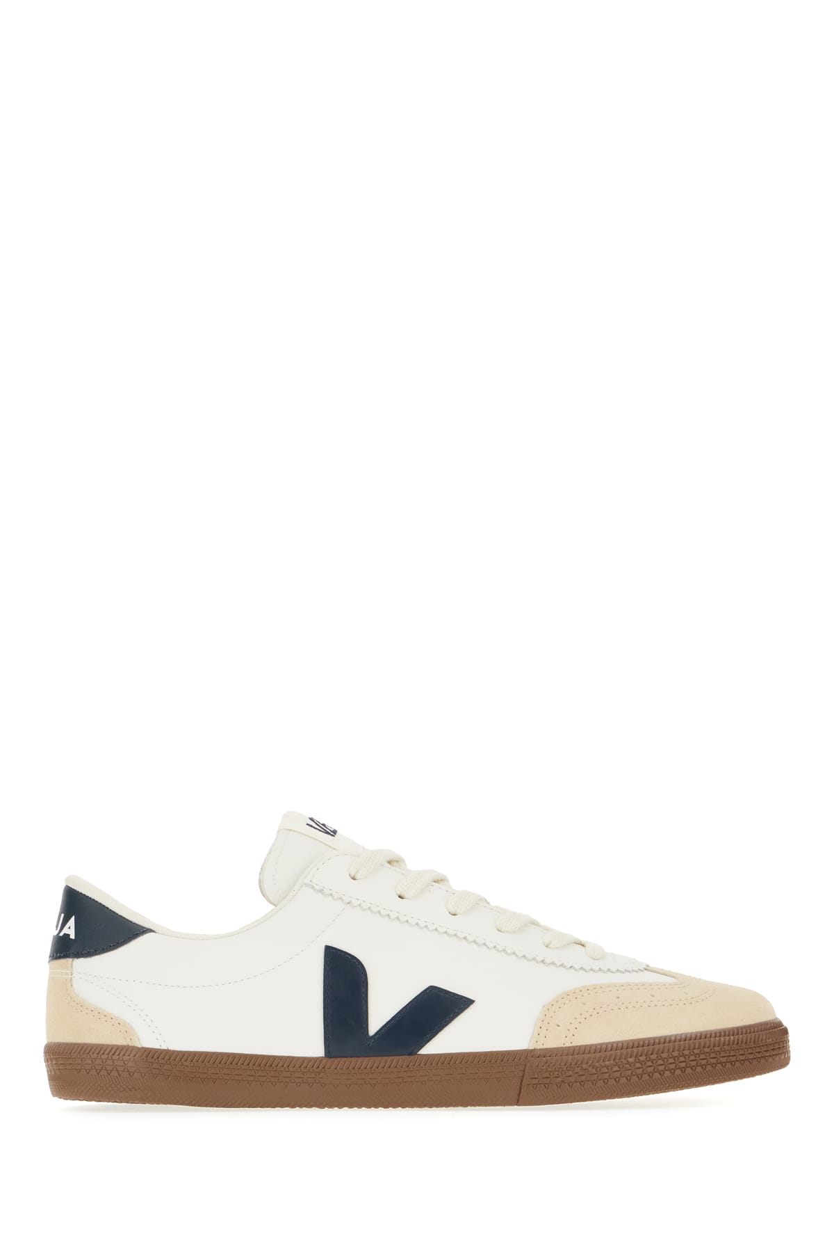 Multicolor Suede And Fabric Volley Sneakers