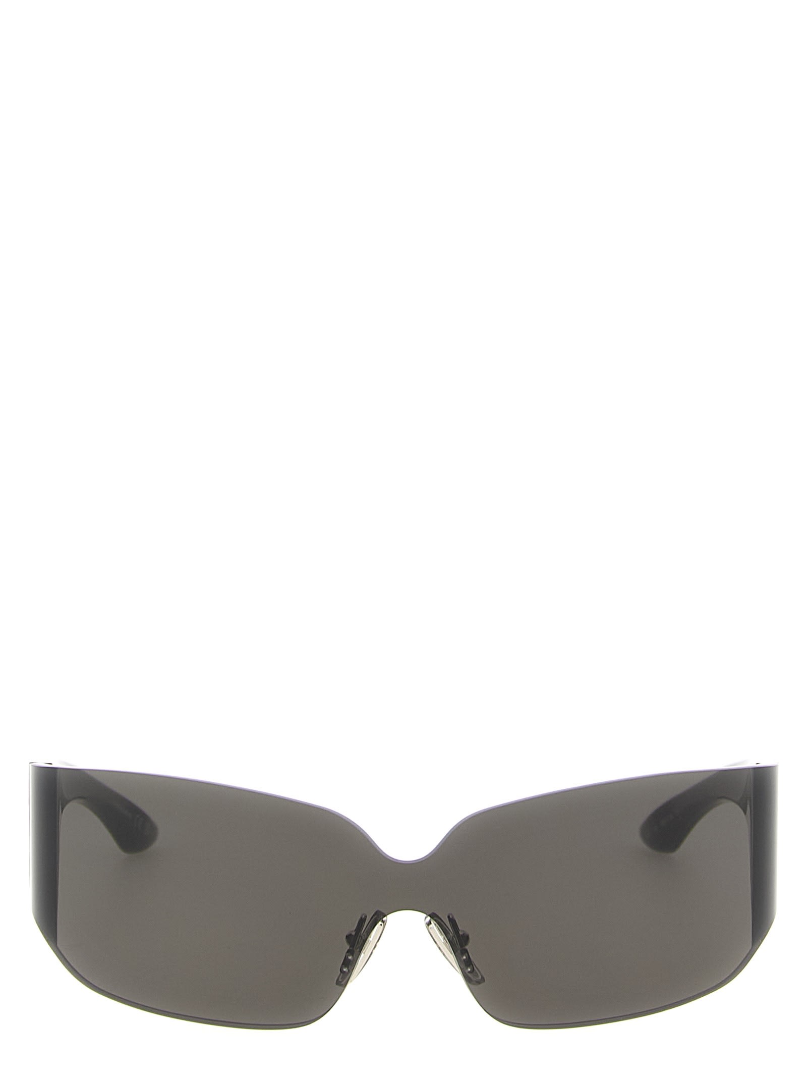 Balenciaga Wraparound Square Frame Sunglasses