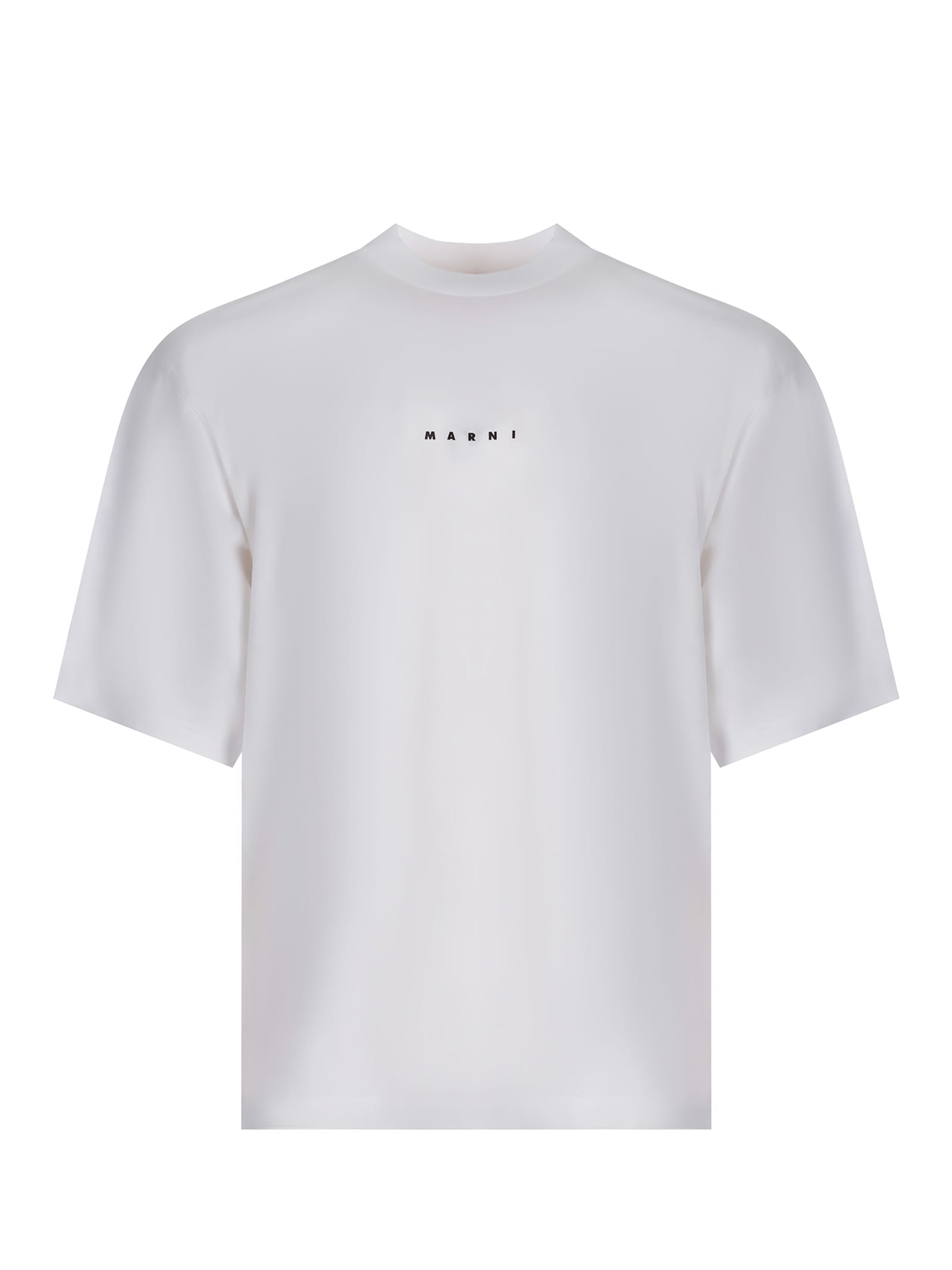 Shop Marni T-shirt  Made Of Cotton In White