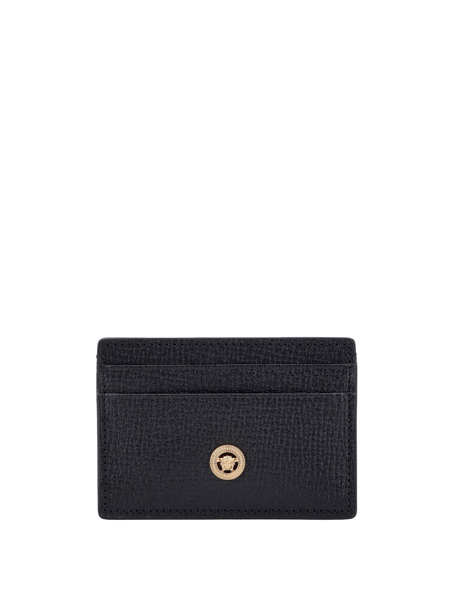 Shop Versace Card Holder In Black
