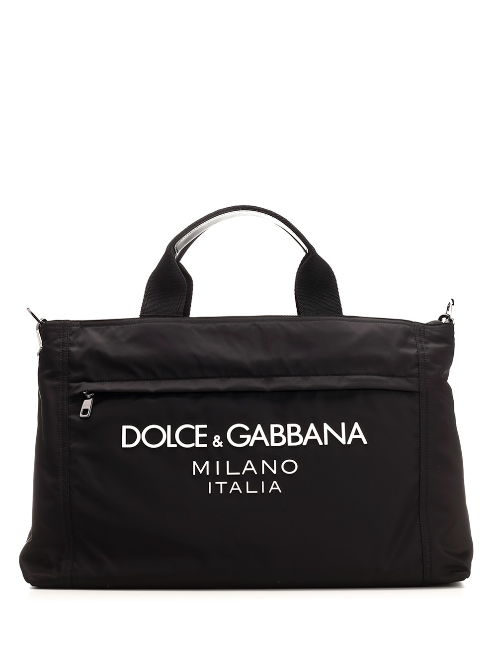 Shop Dolce & Gabbana Travel Bag In Black