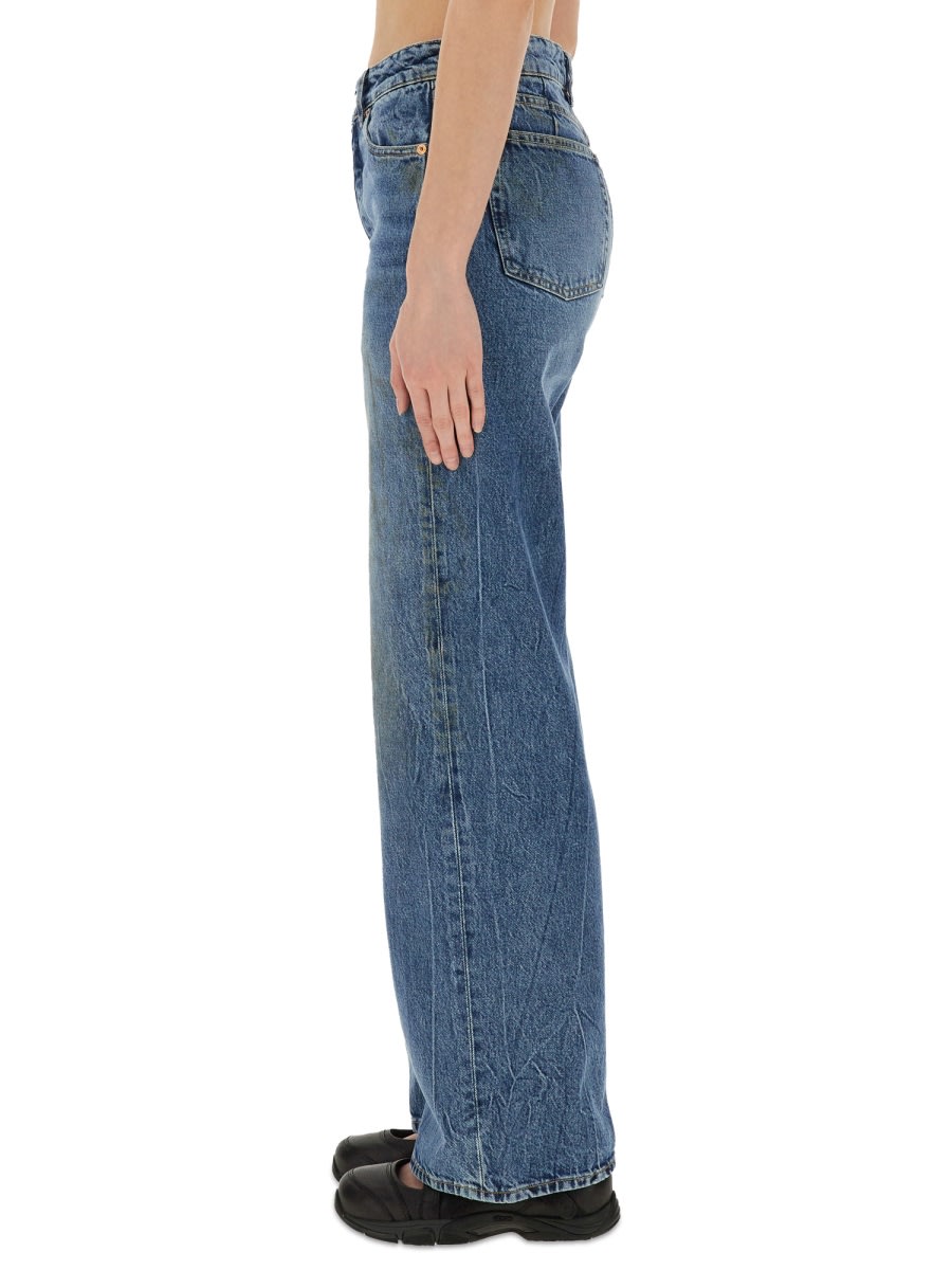 Our Legacy Women S Treble Cut Jeans Deadline Wash In Denim