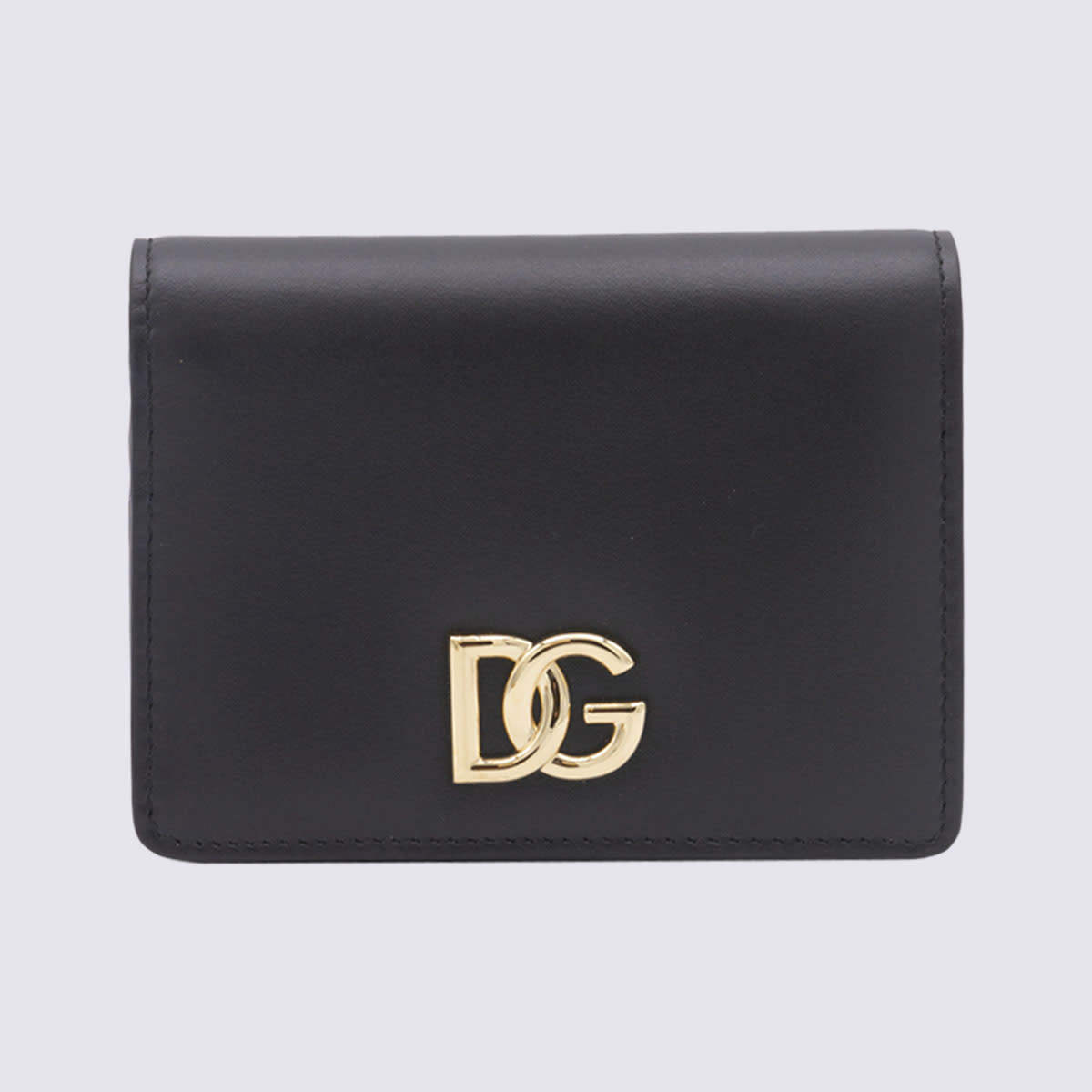 Shop Dolce & Gabbana Black Leather Wallet