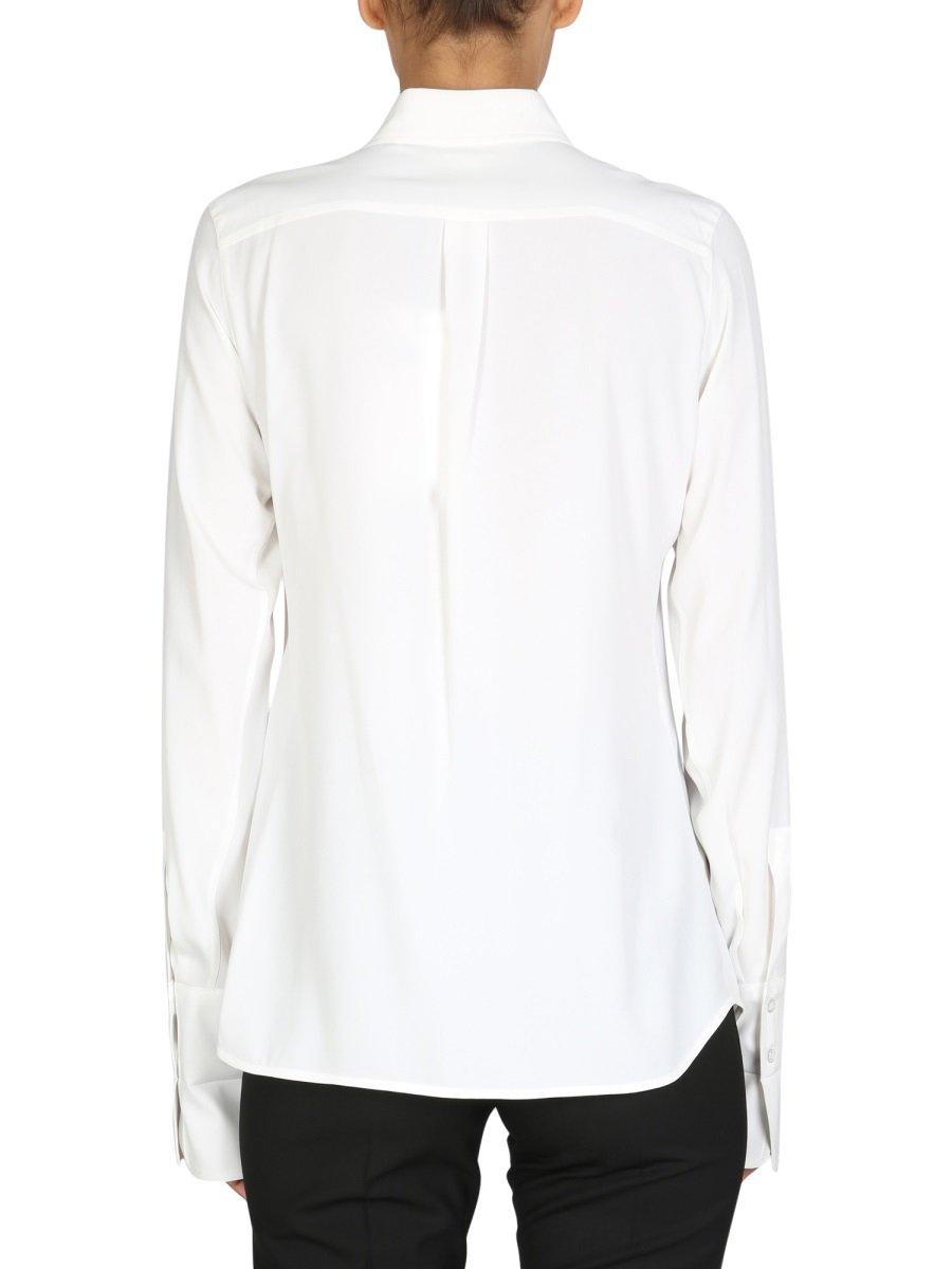 Shop Max Mara Concealed Fastened Shirt In White