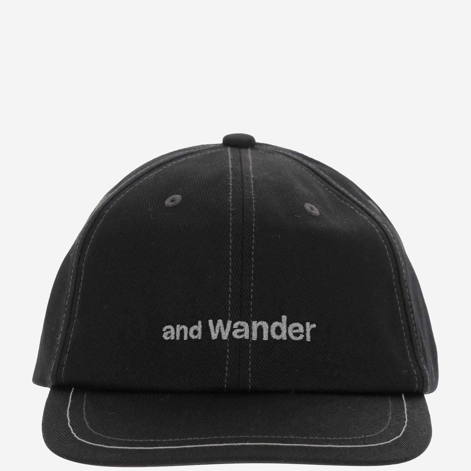 Cotton Baseball Cap With Logo