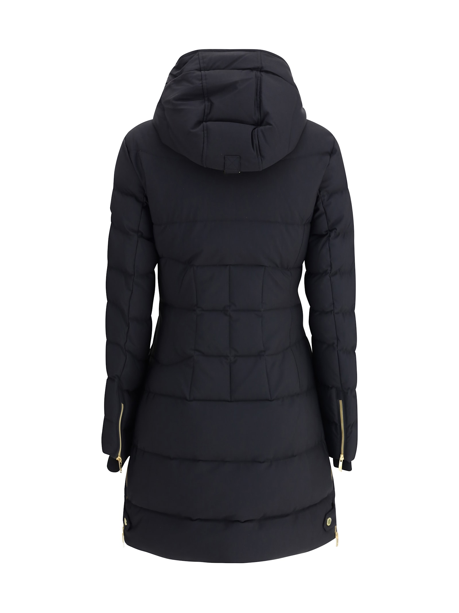 Moose Knuckles Watershed 3 Gold Parka In Black