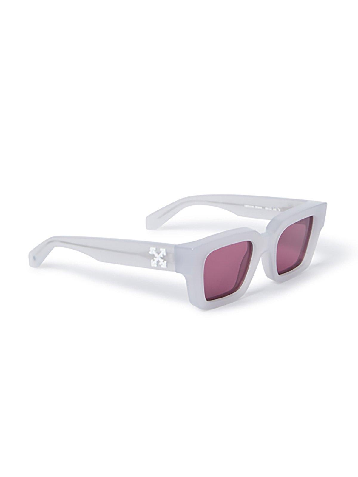 Off-white Square Frame Sunglasses In Gray