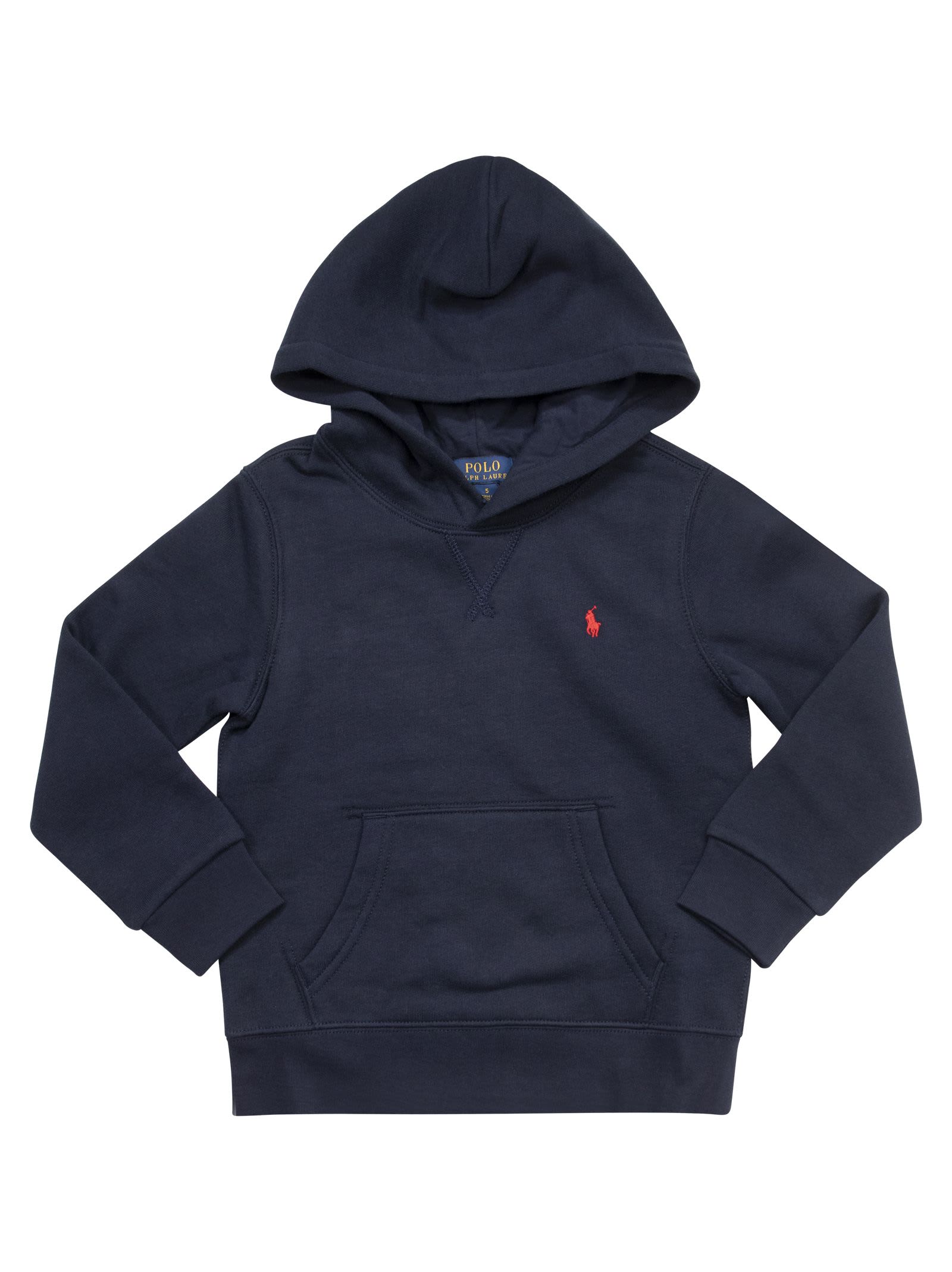 Polo Ralph Lauren Kids' Hooded Sweatshirt In Navy
