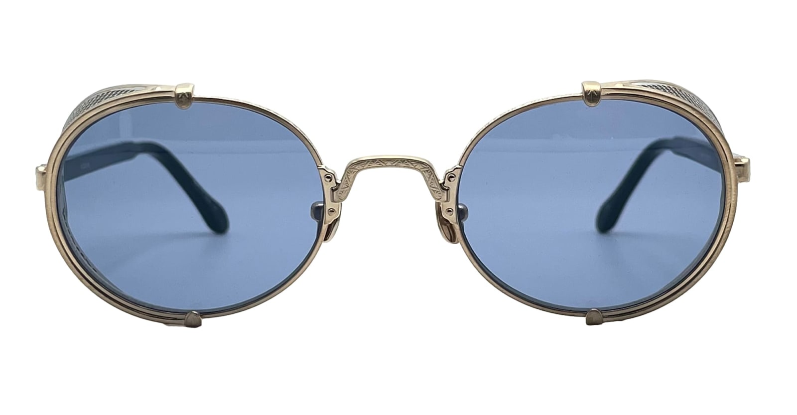 Shop Matsuda 10610h - Brushed Gold Sunglasses