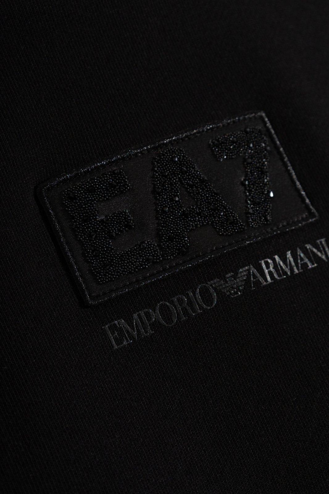 Ea7 Short-sleeved T-shirt In Black